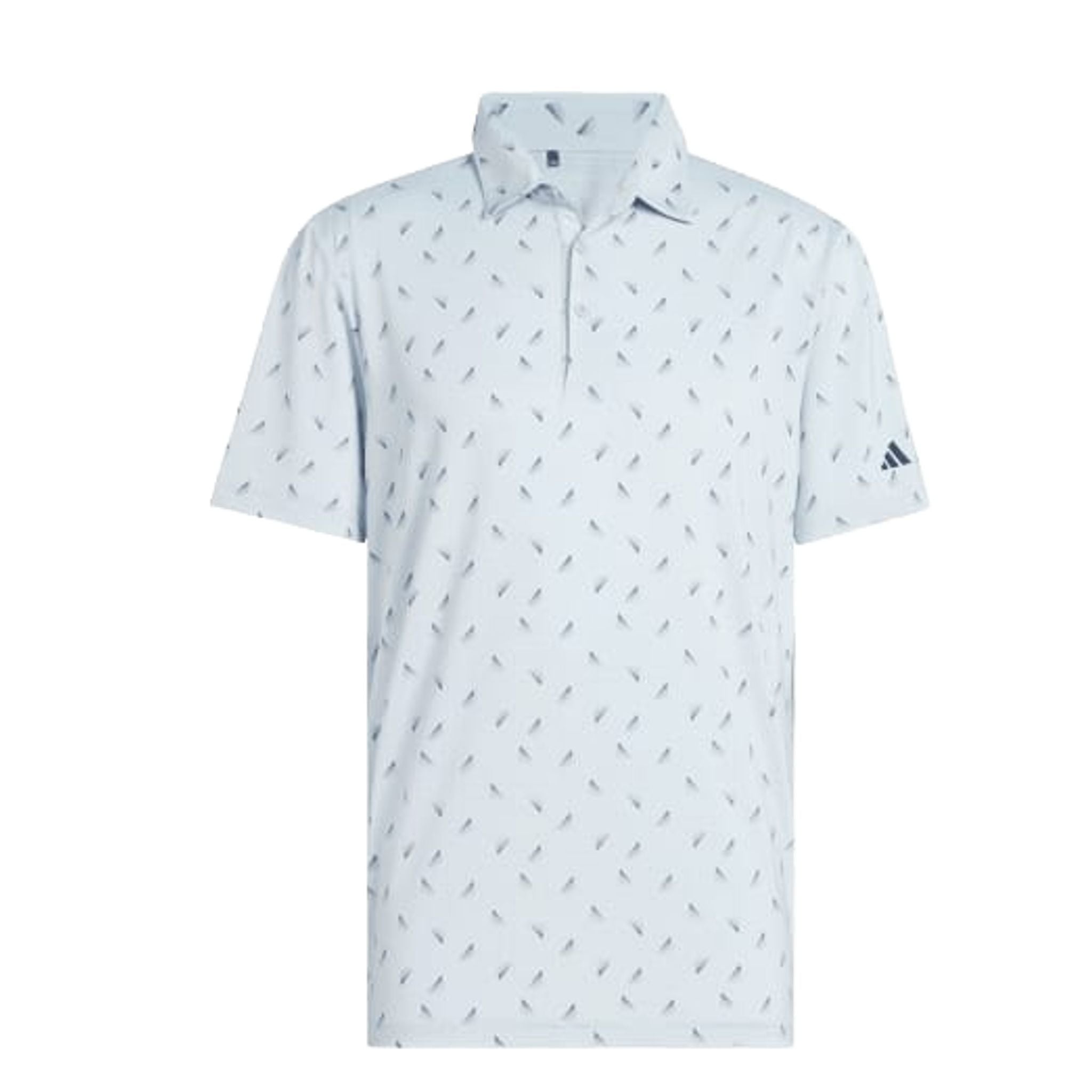 Polo da uomo Adidas Ultimate365 in rete stampata