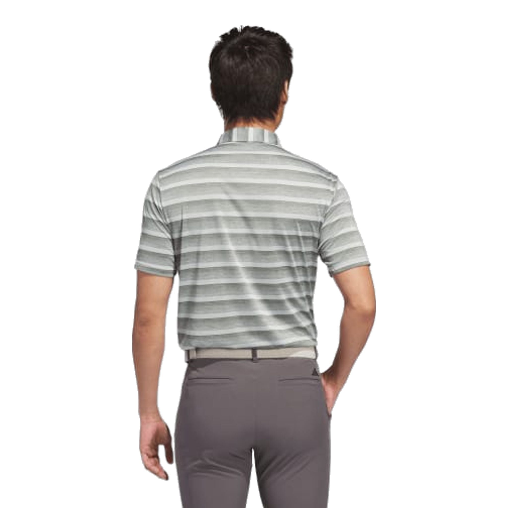 Polo Adidas da uomo con righe a 2 colori