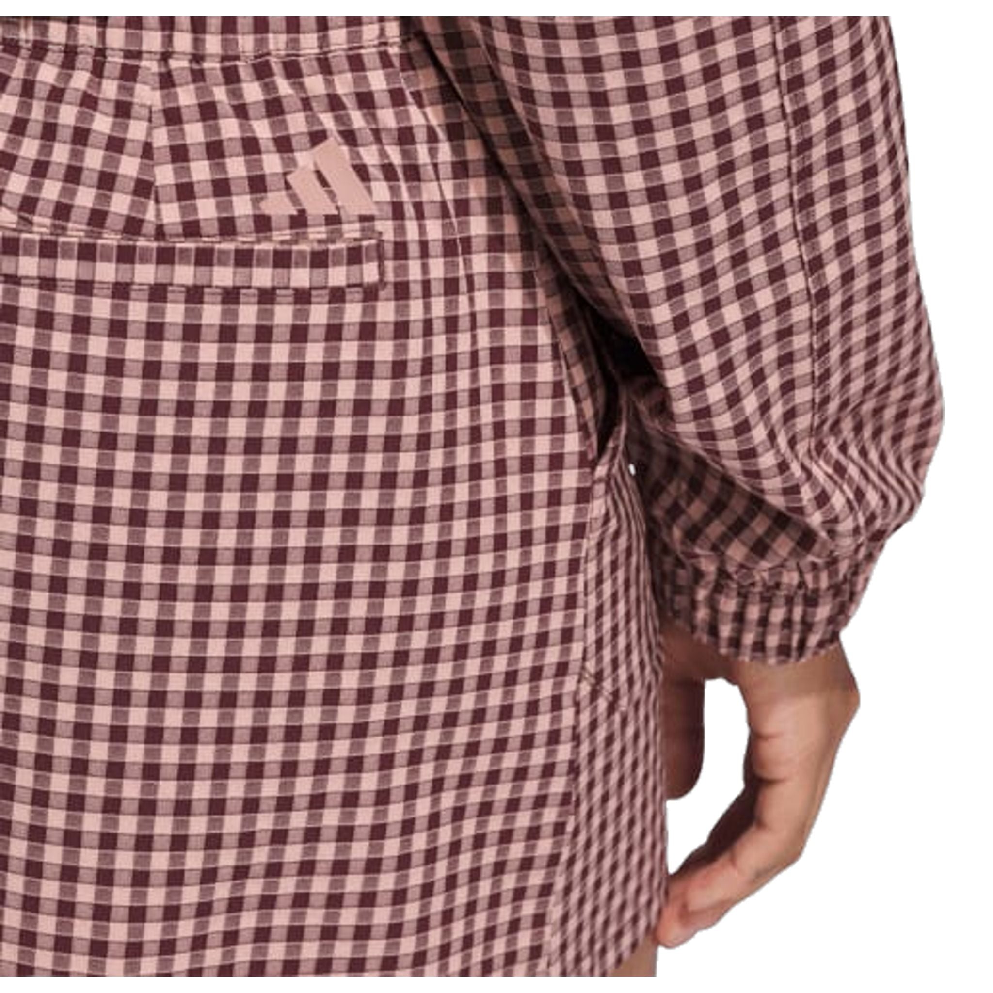 Gonna-pantalone Adidas W Ultimate365 Gingham da donna