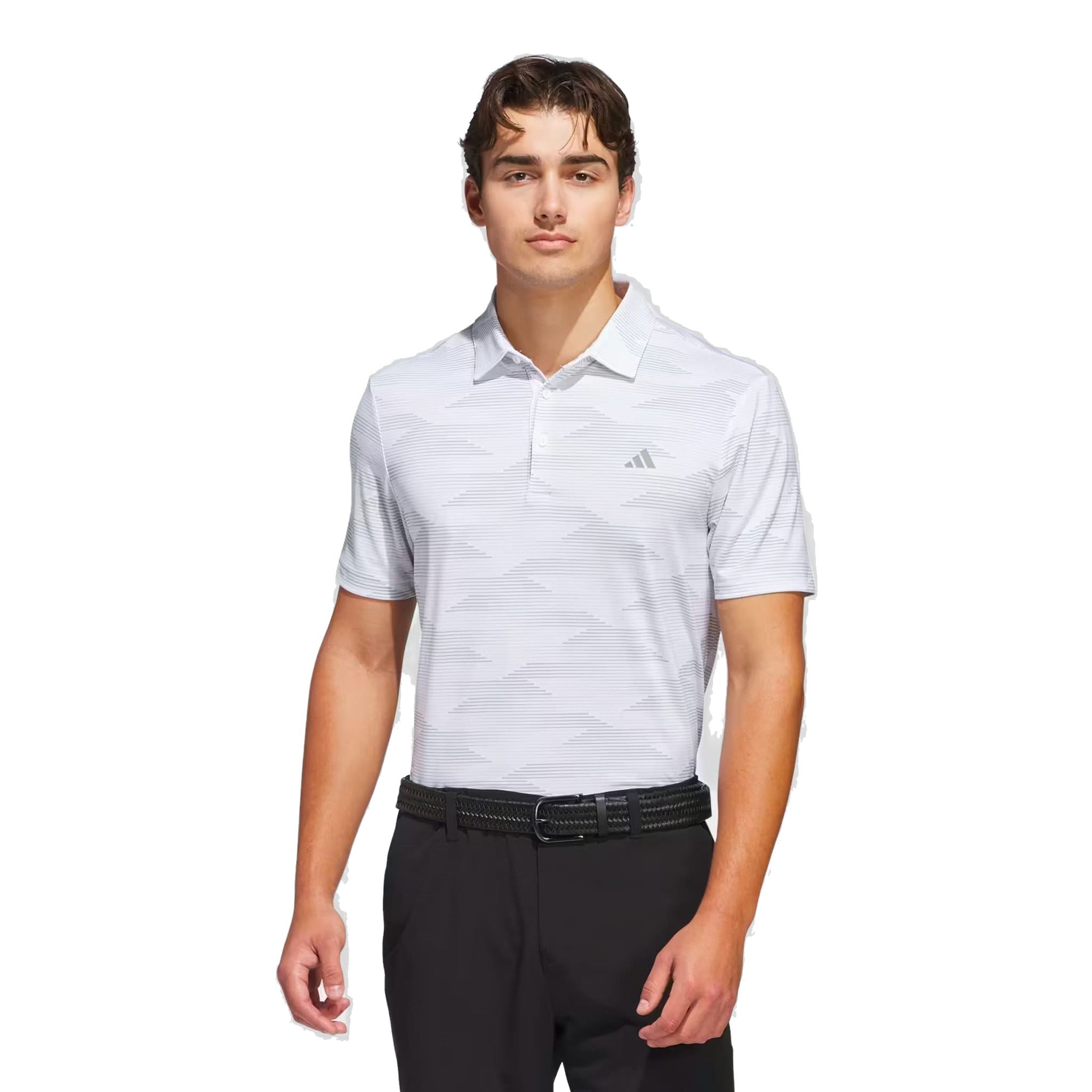 Polo a righe Adidas Ultimate365 Speed da uomo