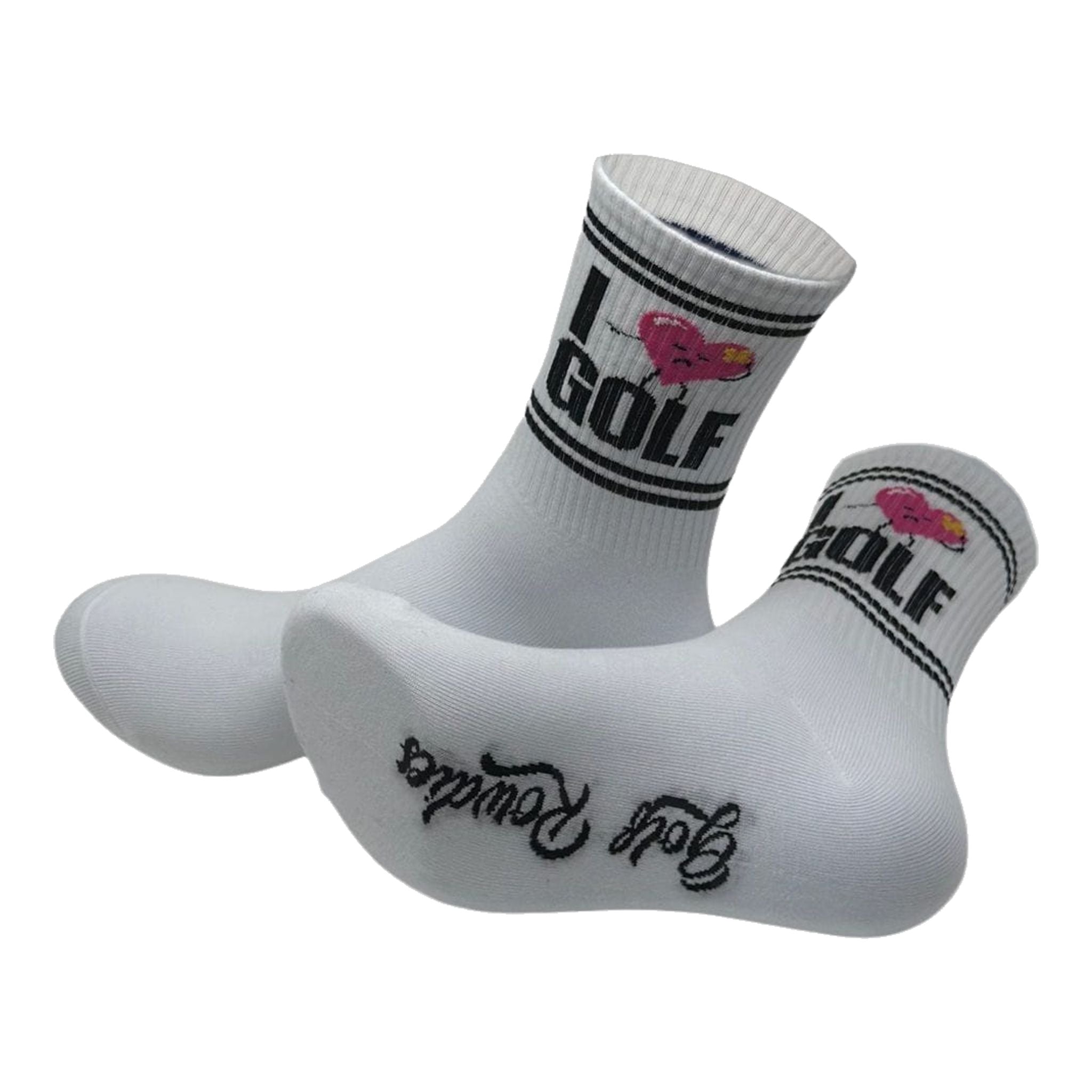 Calzini da golf Golf Rowdies I Love