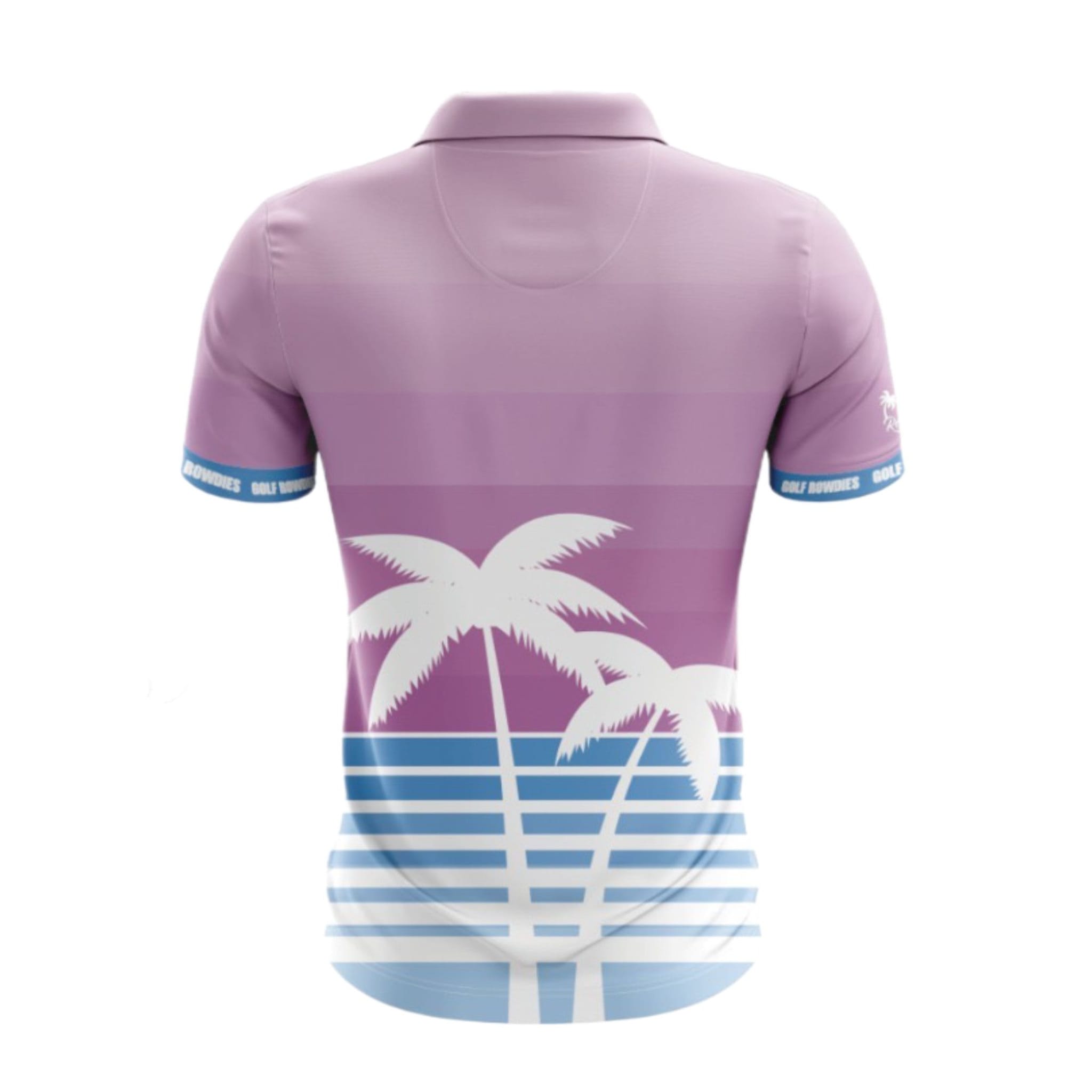 Polo retrò con palme da golf Rowdies