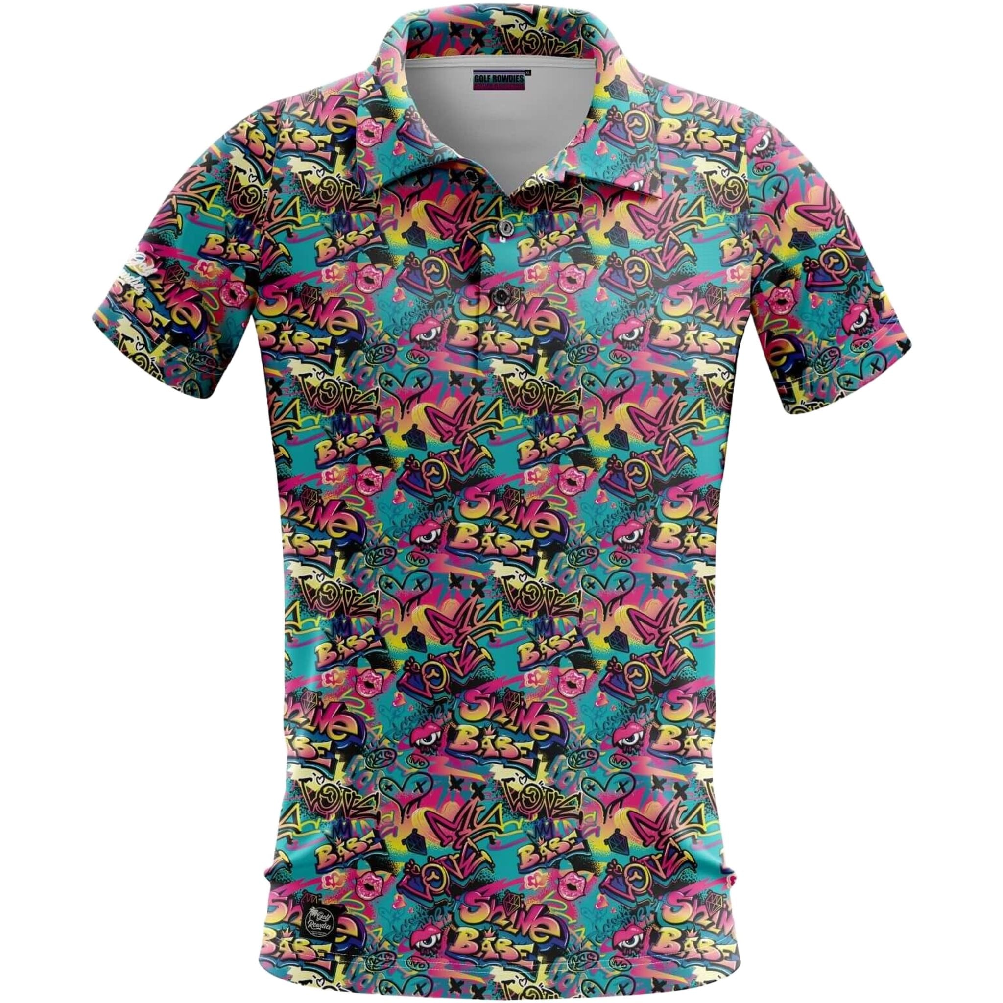 Polo da donna Golf Rowdies Shine Babe