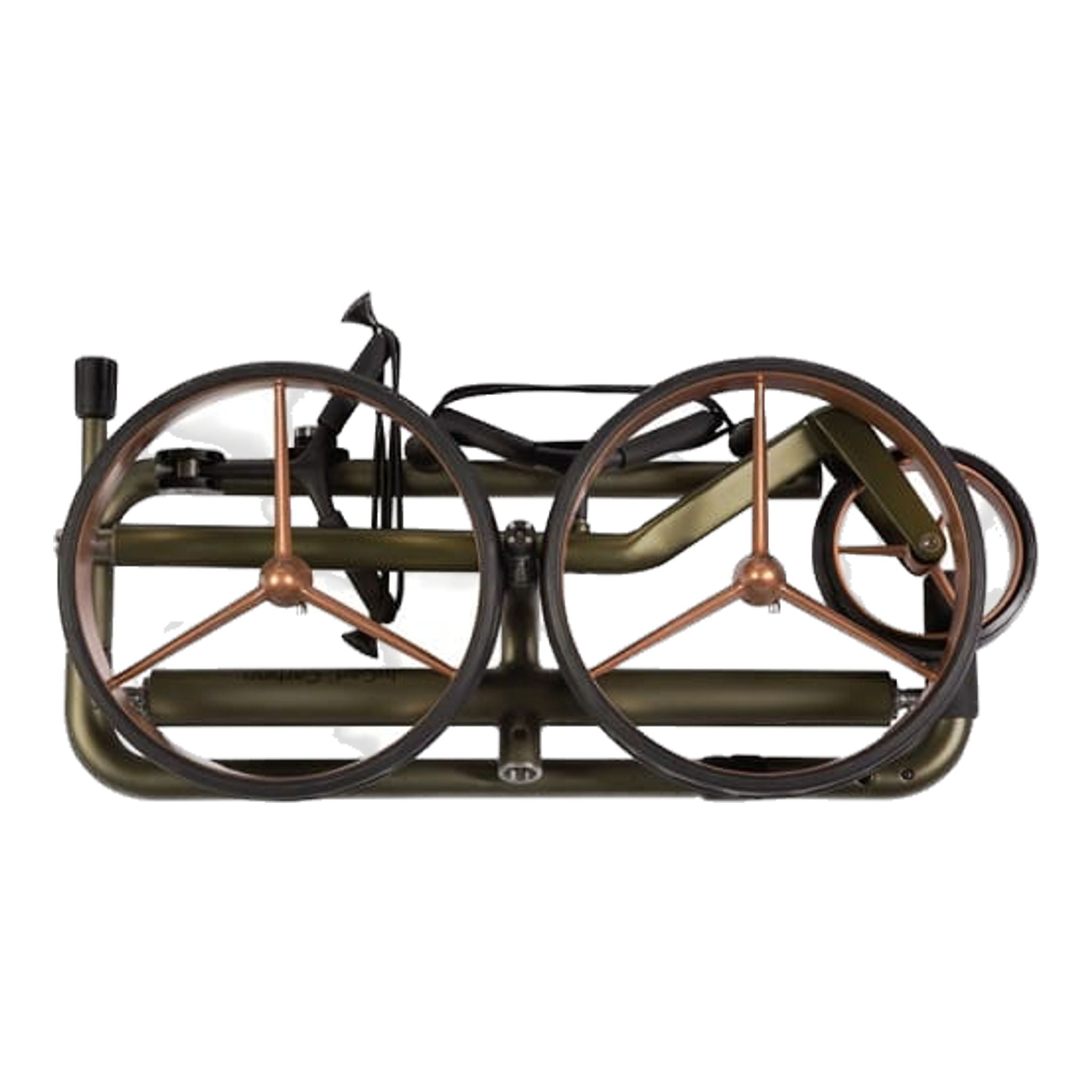 Carrello elettrico JuCad Carbon Travel Verde 2.0