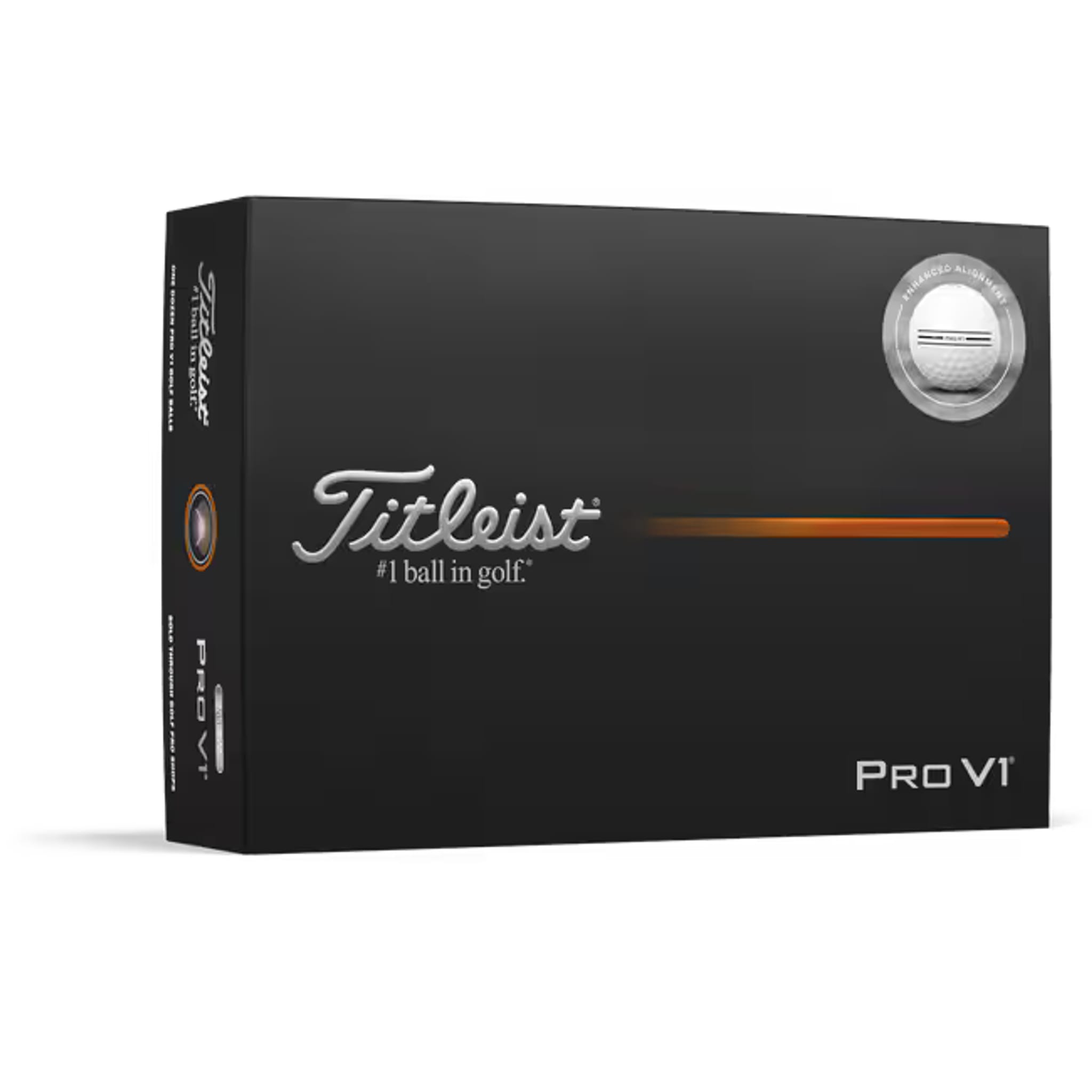 Palline da golf Titleist Pro V1 Elongated Alignment (2025)