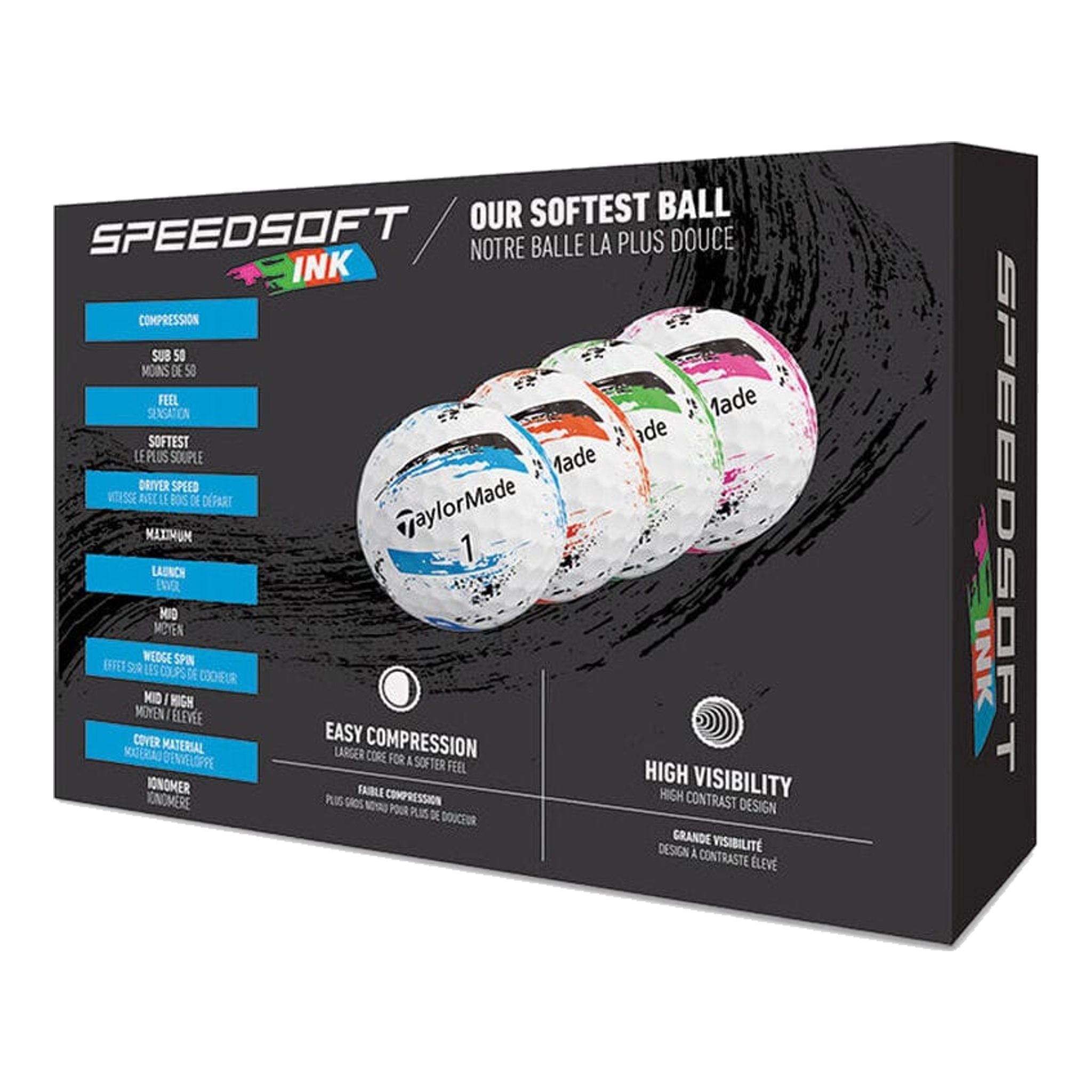 Palline da golf TaylorMade SpeedSoft per uomo