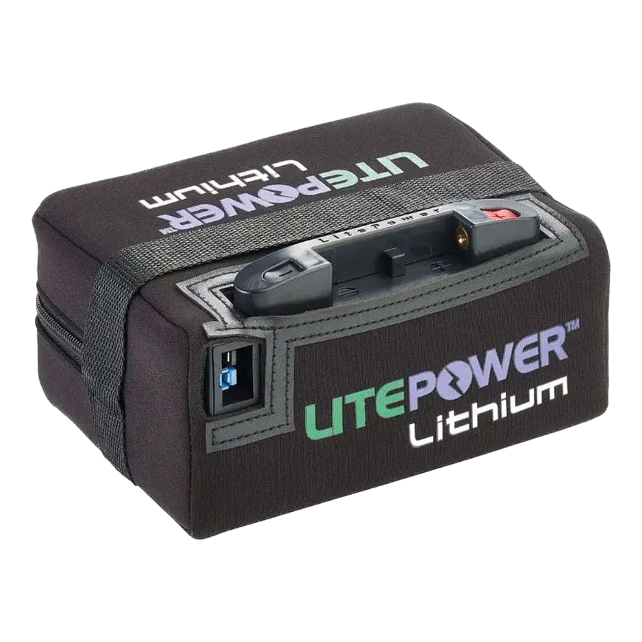 Motocaddy LitePower Batteria al litio da 12 V e caricabatteria (standard)