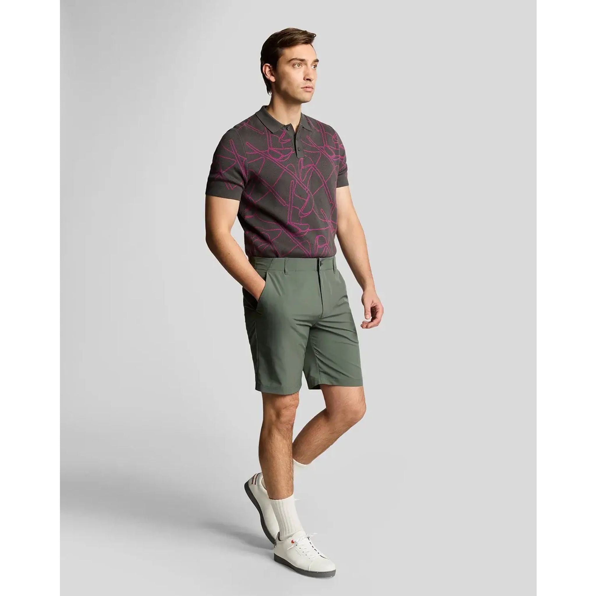 Pantaloncini da golf Lyle & Scott 5 Pocket da uomo