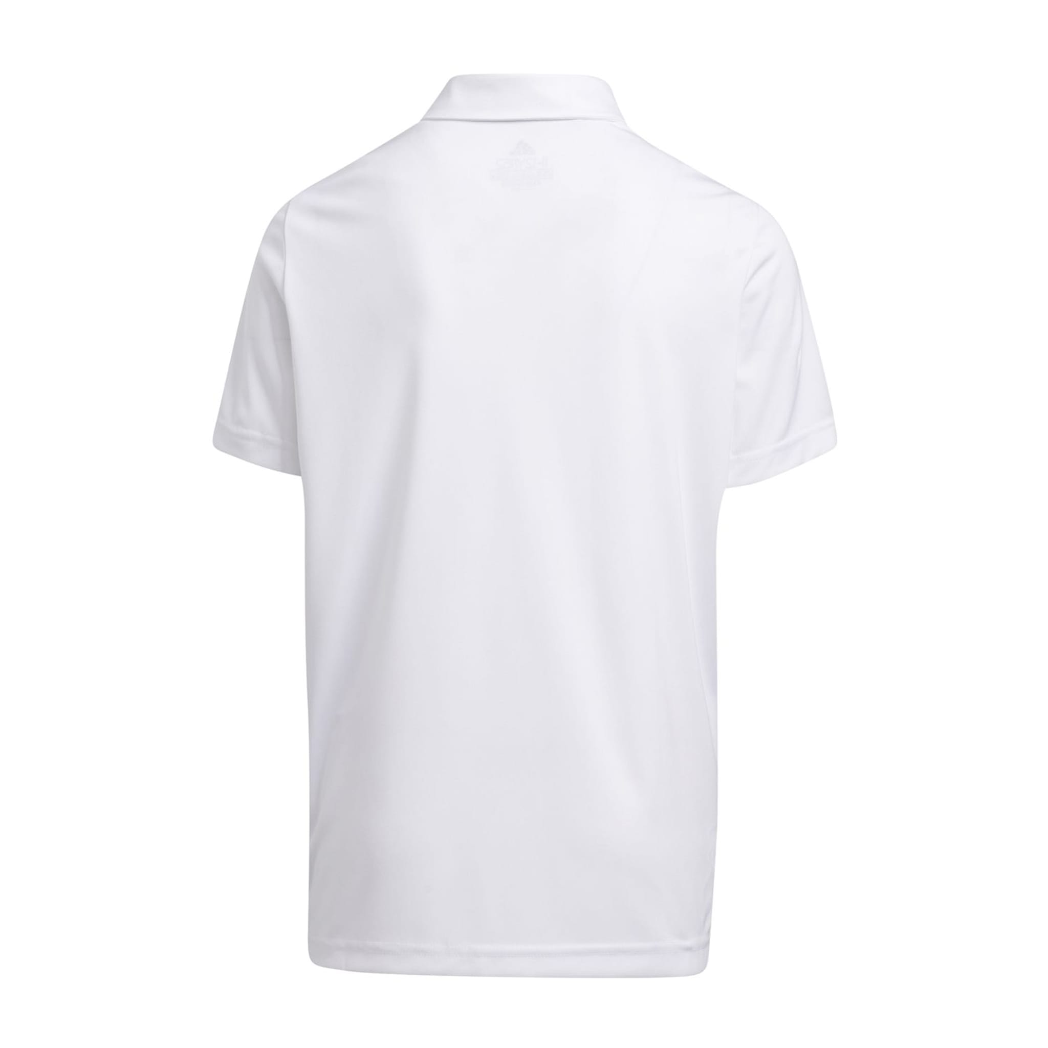 Polo Adidas B Print Color Blocking SS bianca