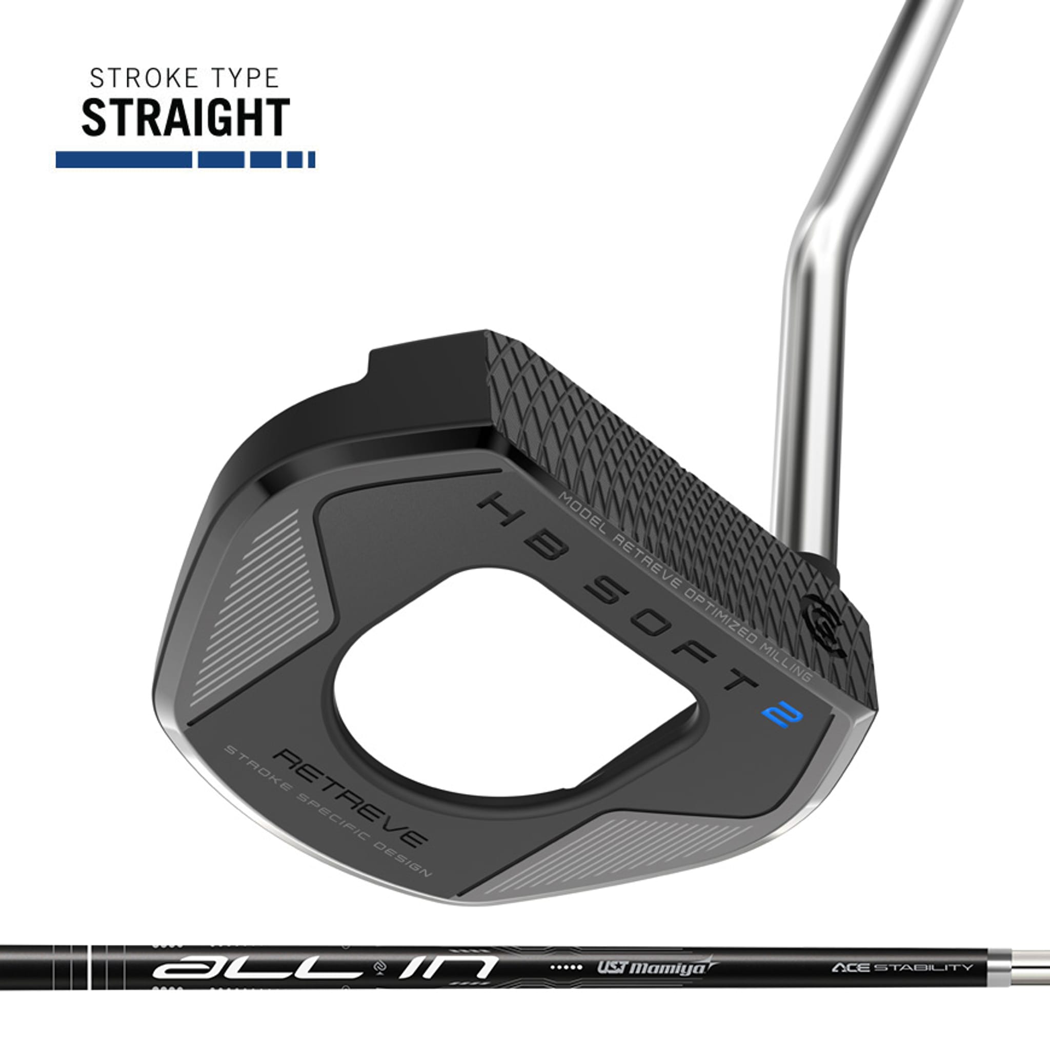 Putter Cleveland HB Soft 2 nero satinato Retreve