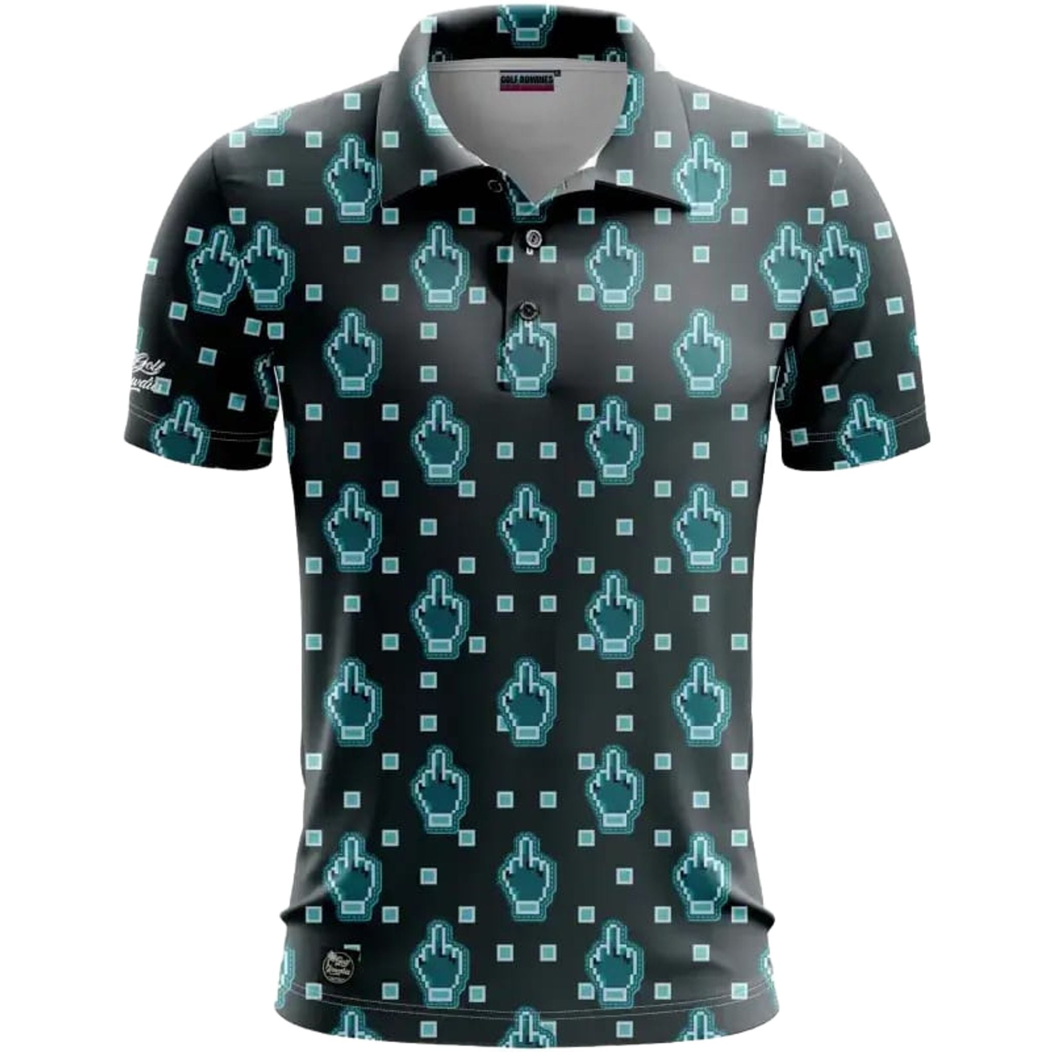 Polo Golf Rowdies Middlefinger da uomo