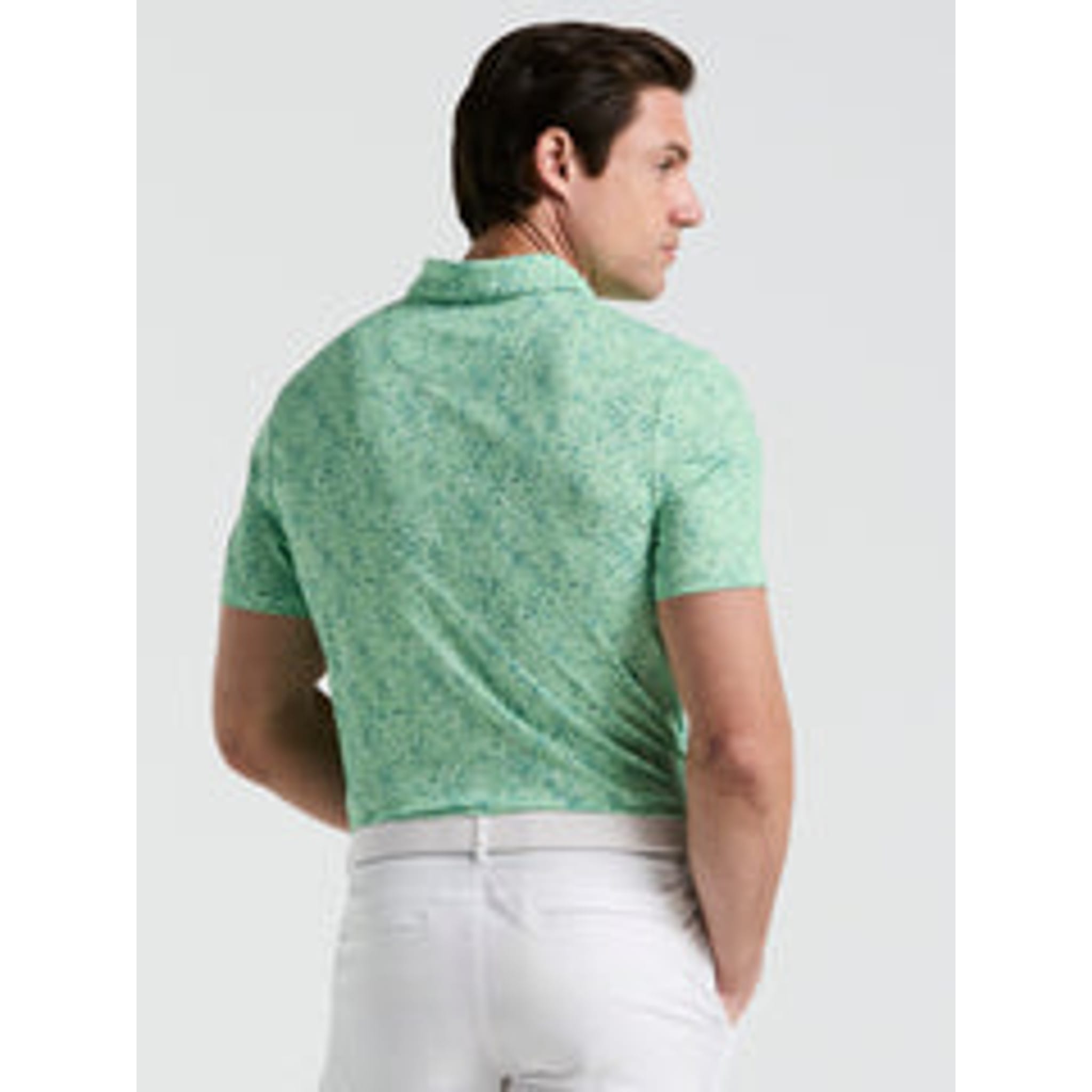 Original Penguin All-Over Micro Abstract Print Polo Herren