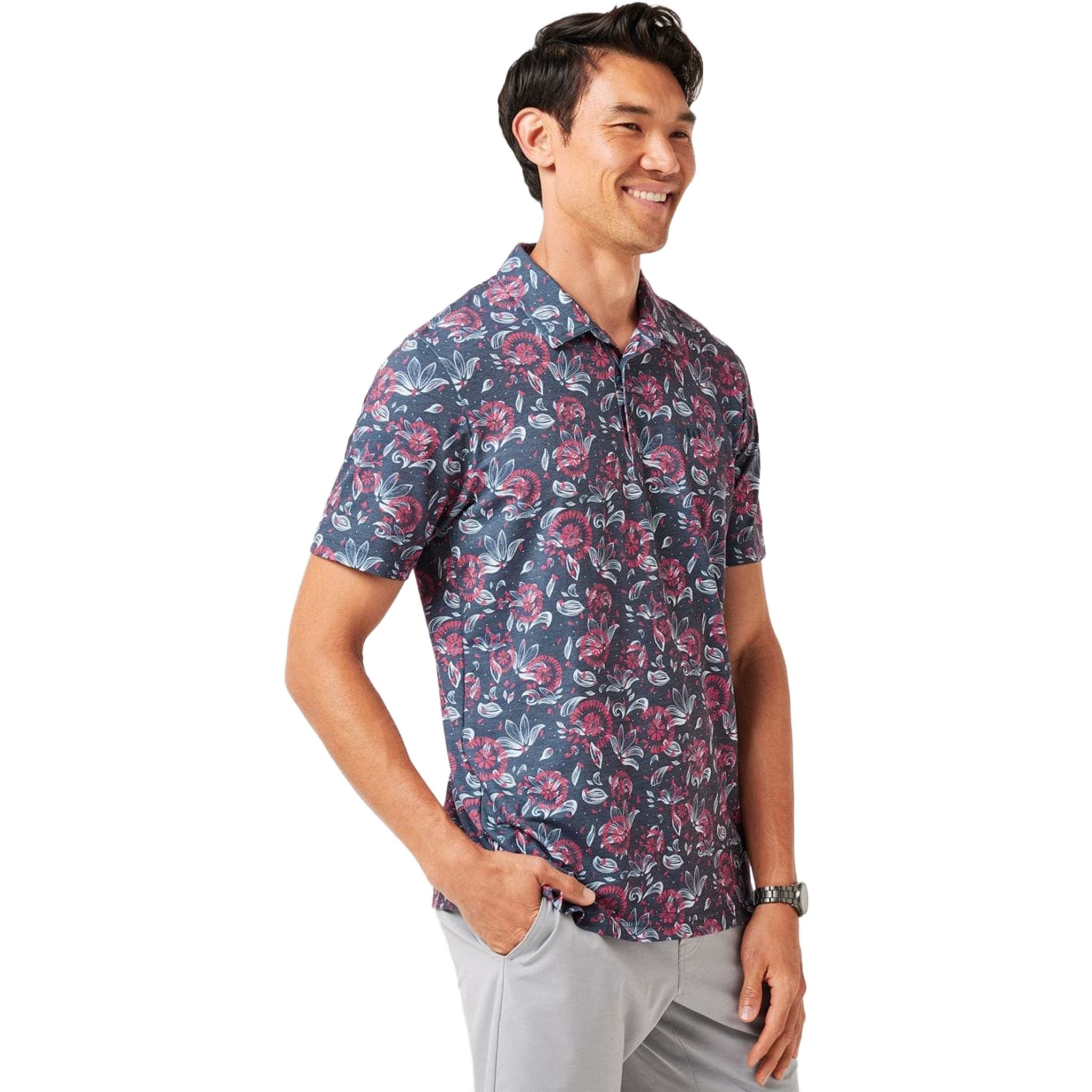 Polo Travis Mathew Featherweight Flouri da uomo