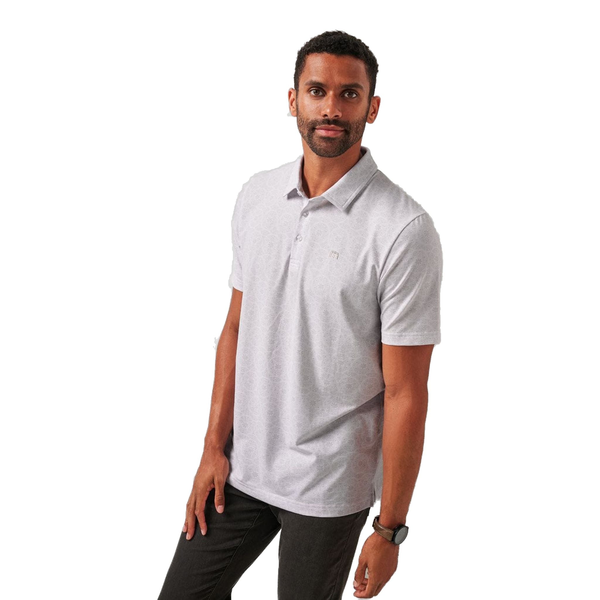 Polo da uomo Travis Mathew Free Passage
