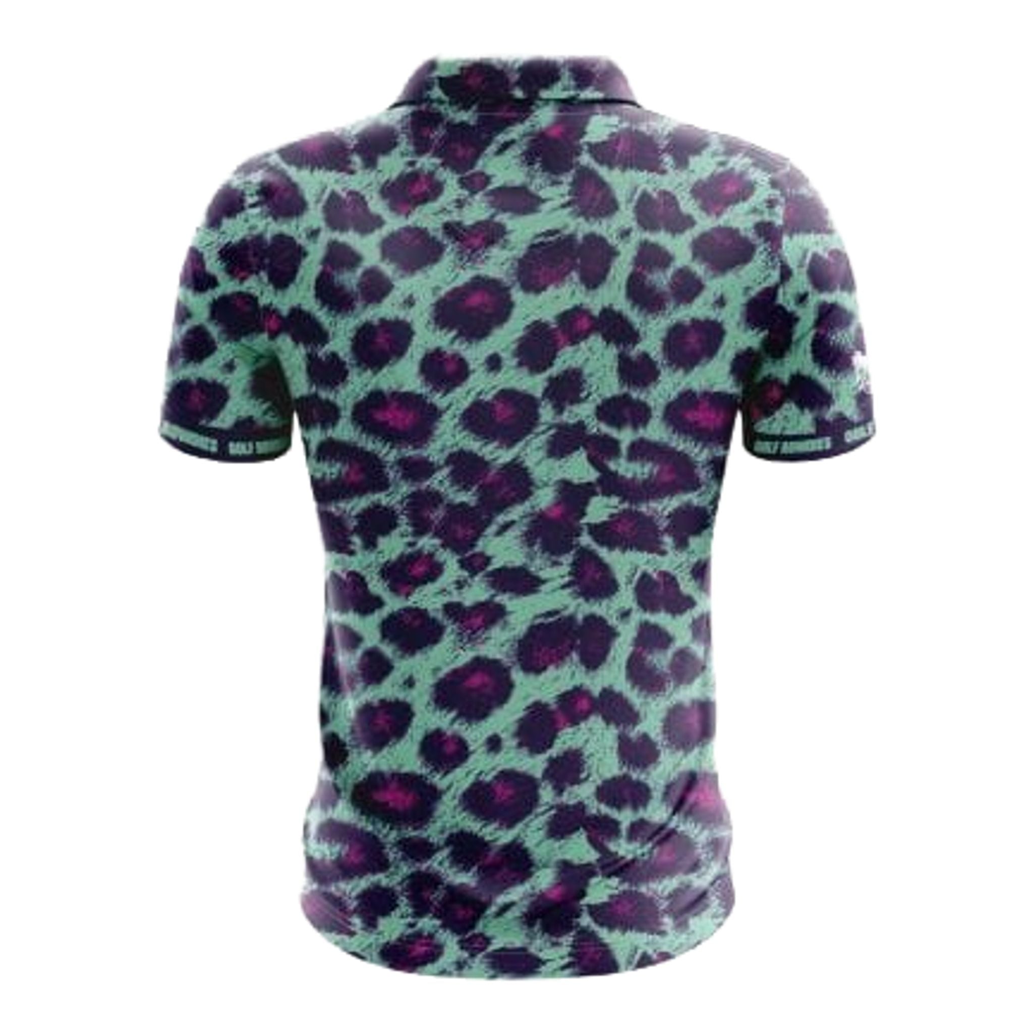 Polo da uomo Golf Rowdies Leopard