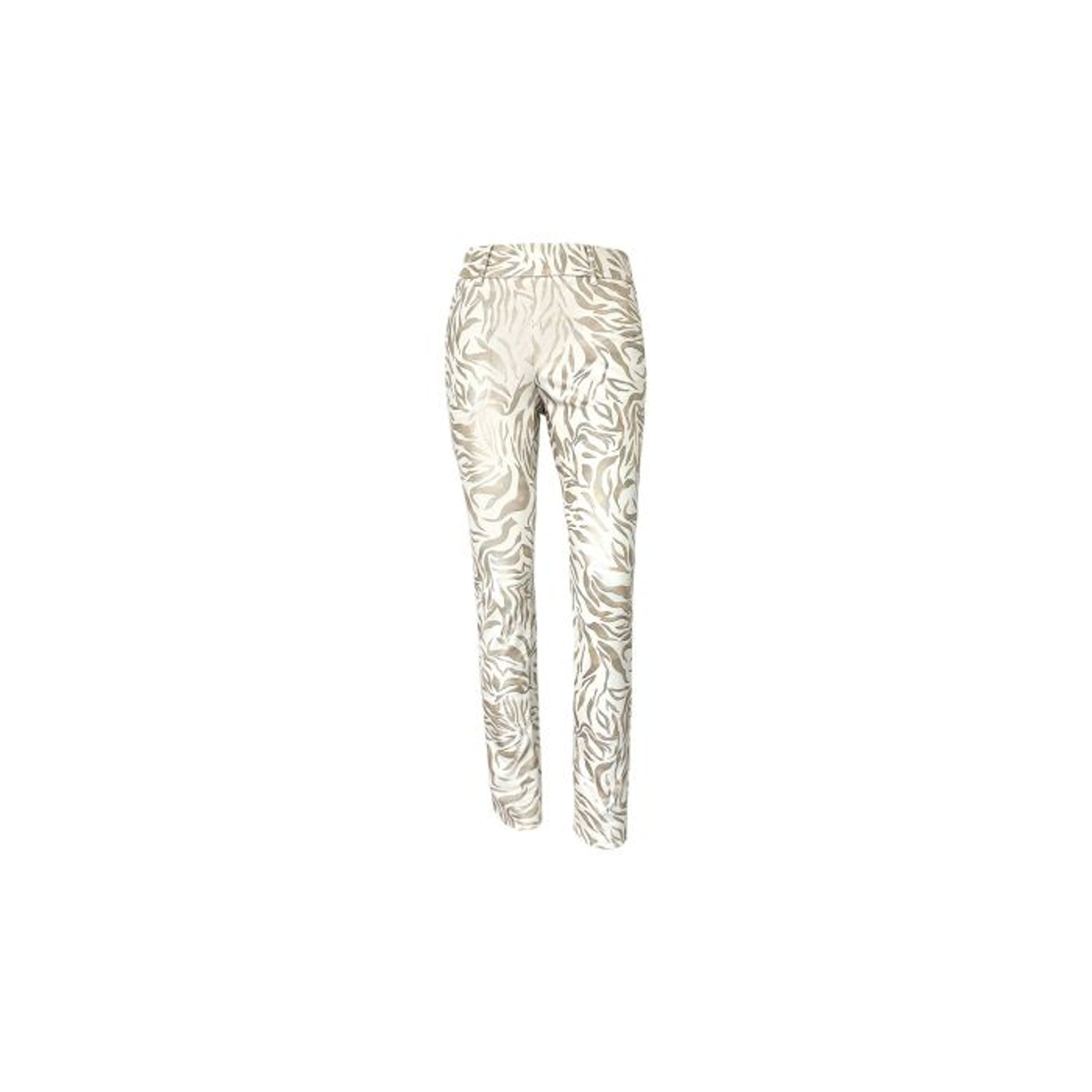 Alberto LUCY - Pantaloni da golf in jersey con stampa dorata