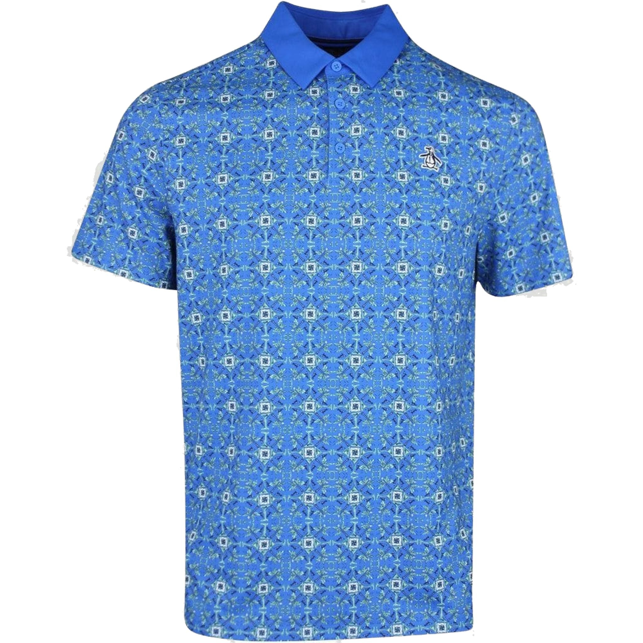 Polo da uomo originale Penguin Pete's Cocktail Windowpane