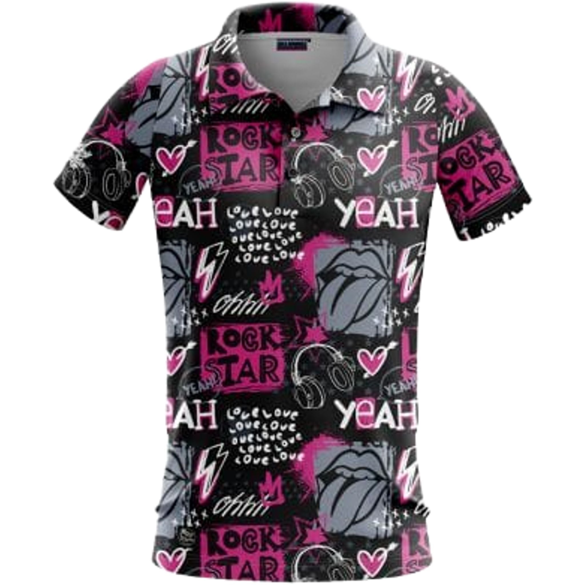 Polo da donna Golf Rowdies Rockstar