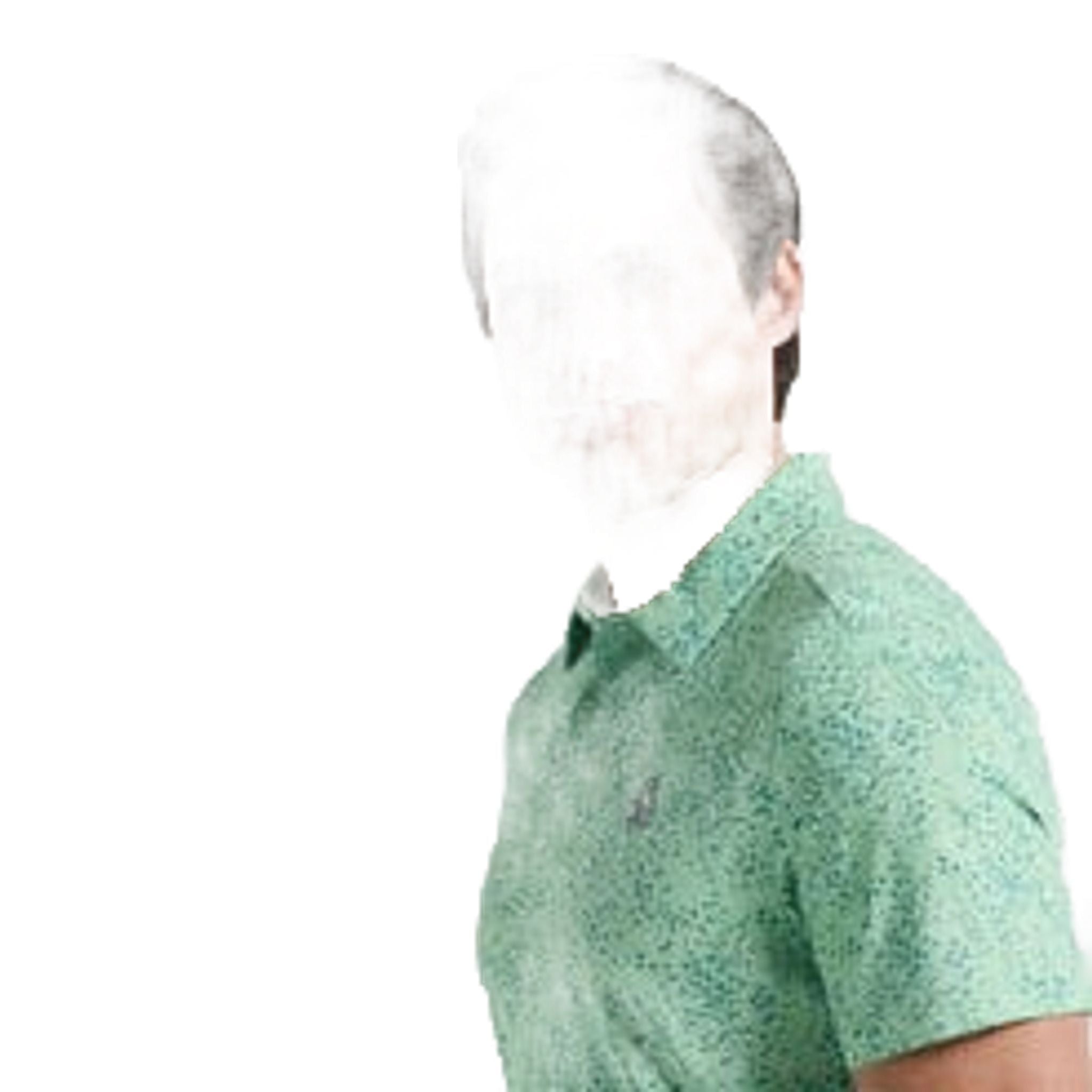 Polo da uomo Original Penguin con stampa astratta all-over micro