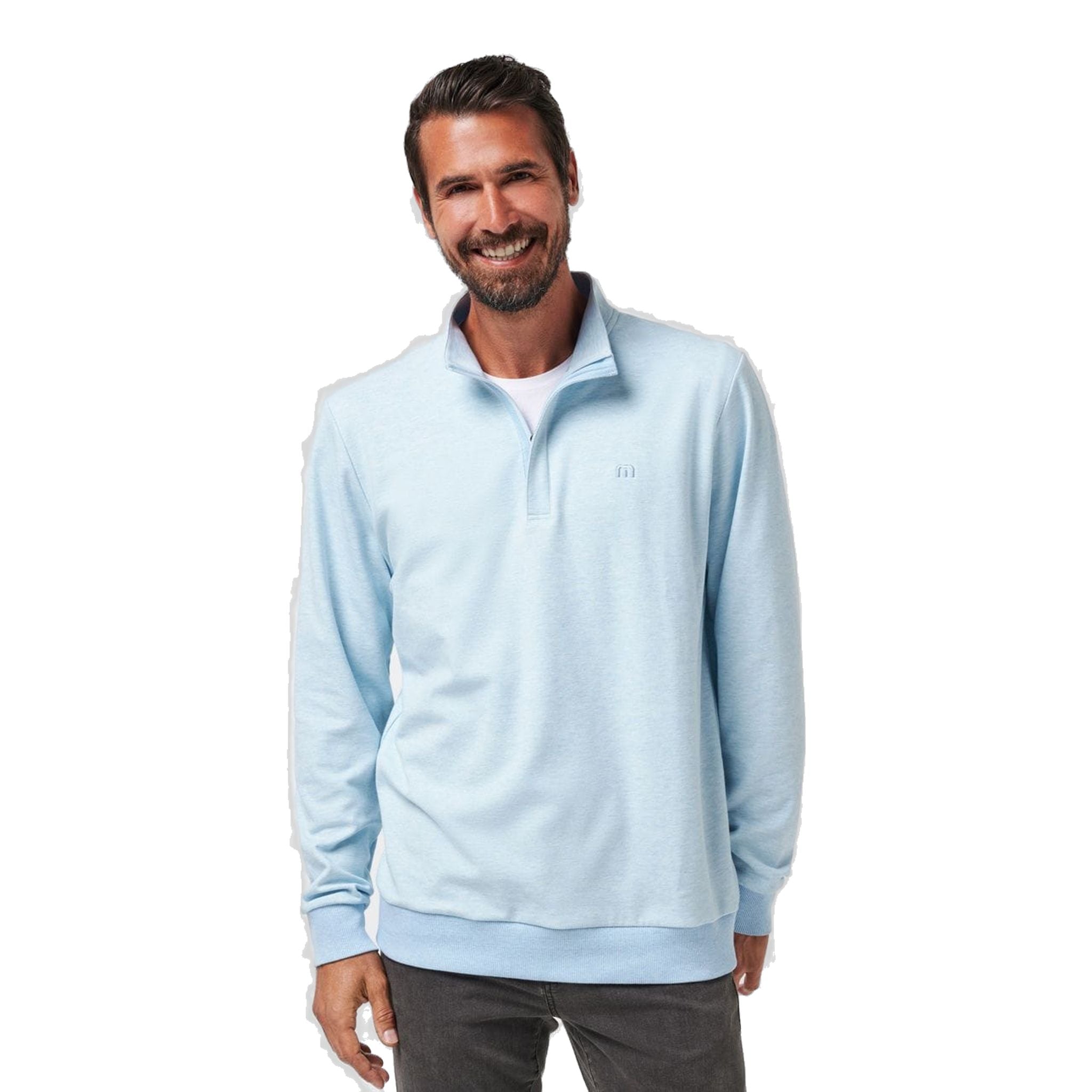 Travis Mathew CLOUD QUARTER ZIP 2.0 uomo