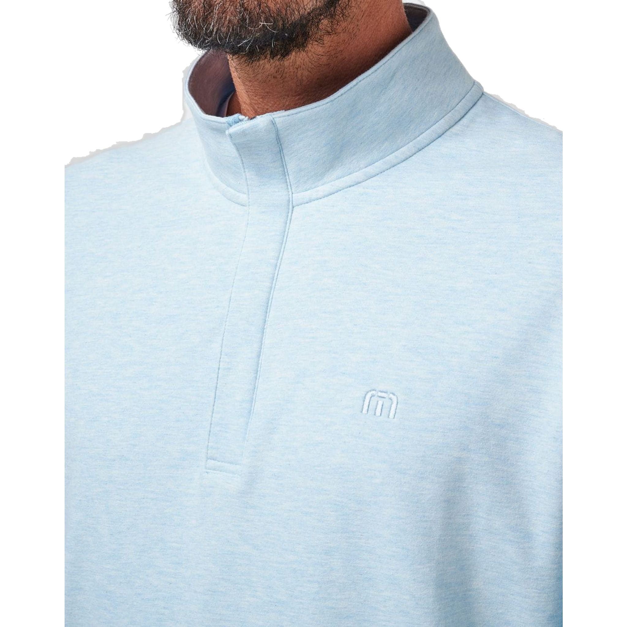 Travis Mathew CLOUD QUARTER ZIP 2.0 uomo