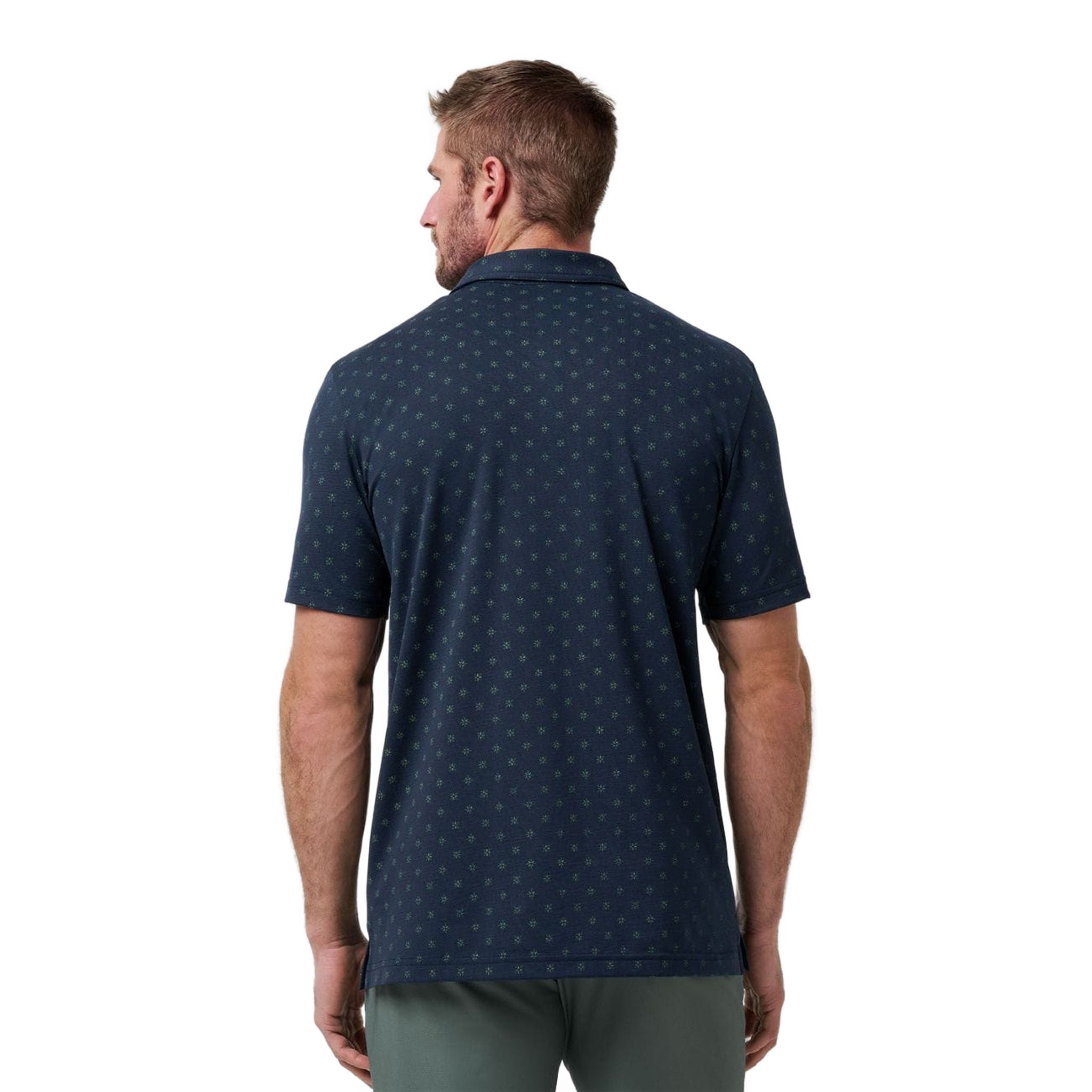 Polo da uomo Travis Mathew Line Of Play