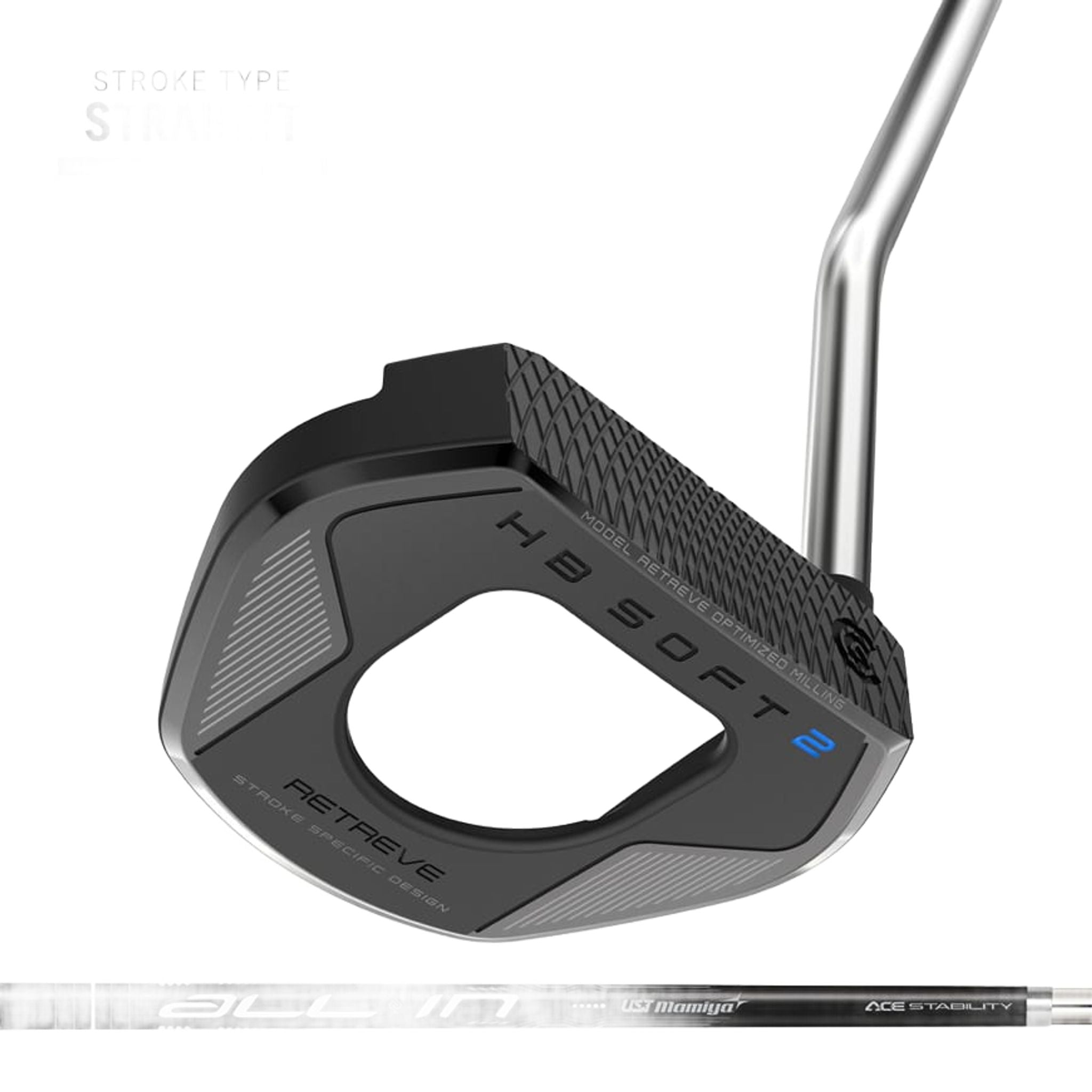 Putter Cleveland HB Soft 2 nero satinato Retreve