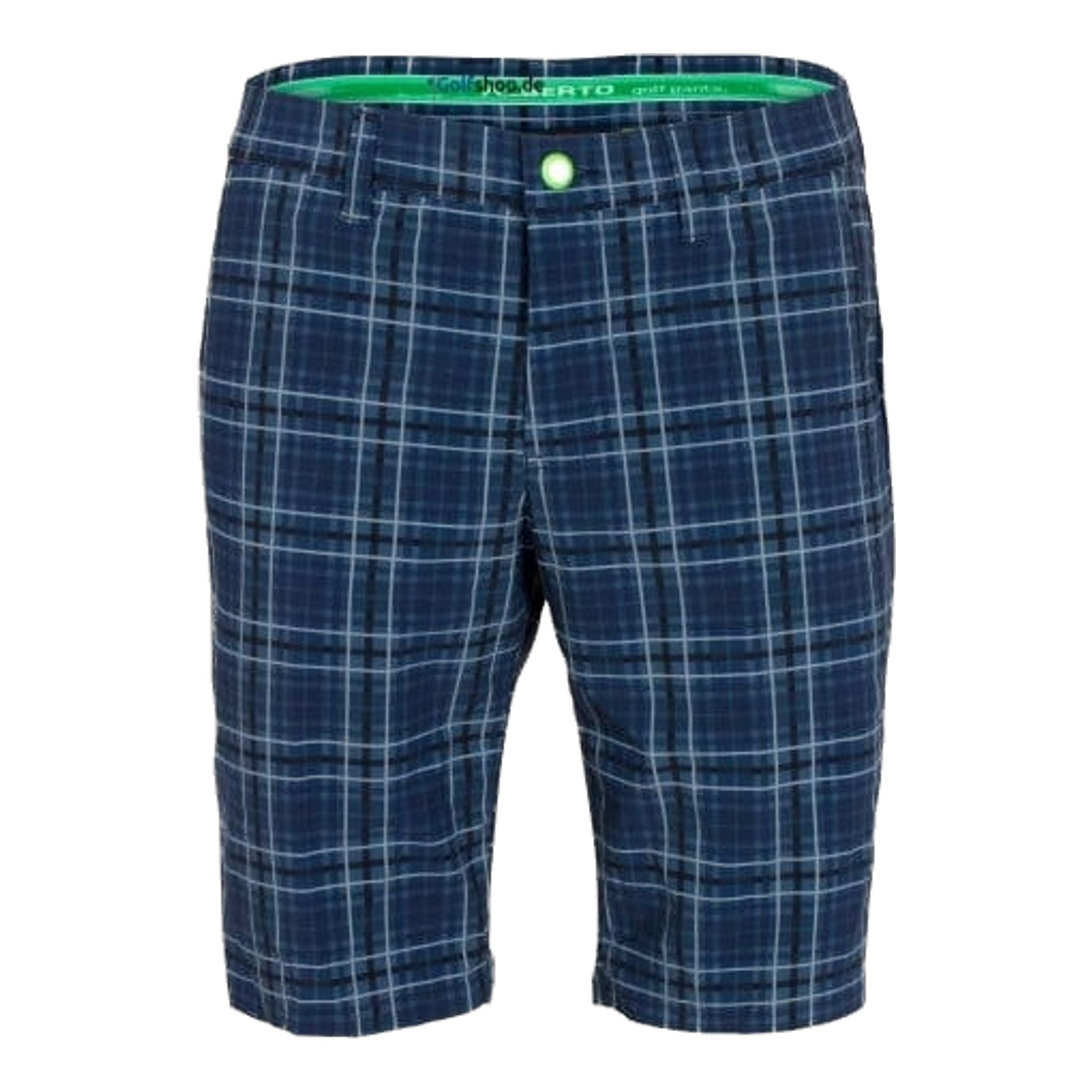 Pantaloncini da golf da uomo Alberto EARNIE Revolutional Check WR