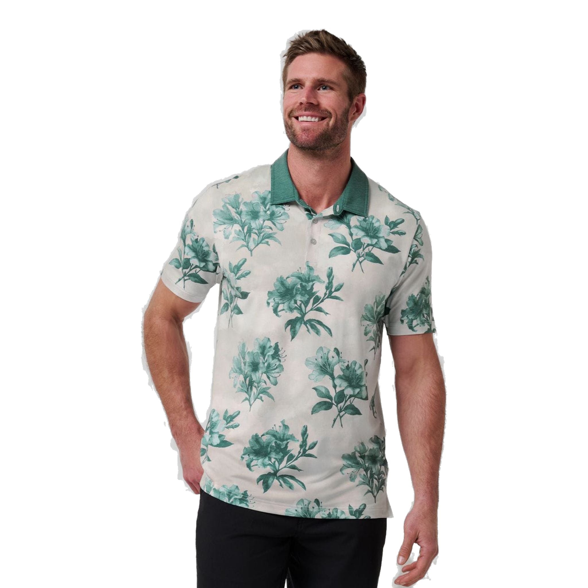 Polo Travis Mathew Featherweight Magnol da uomo