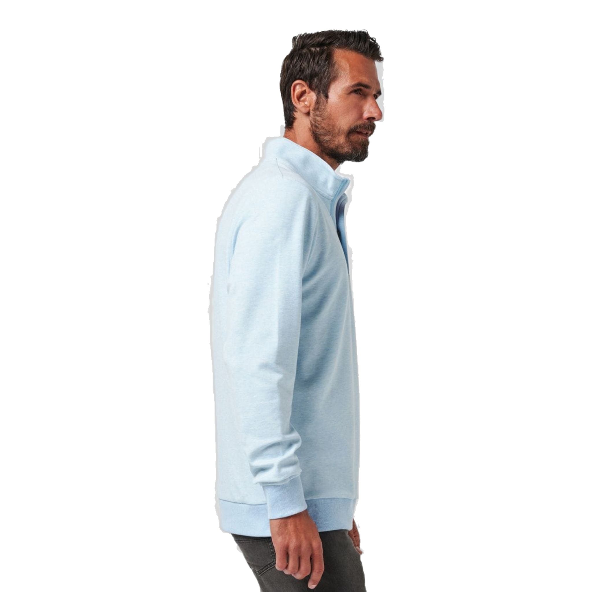 Travis Mathew CLOUD QUARTER ZIP 2.0 uomo