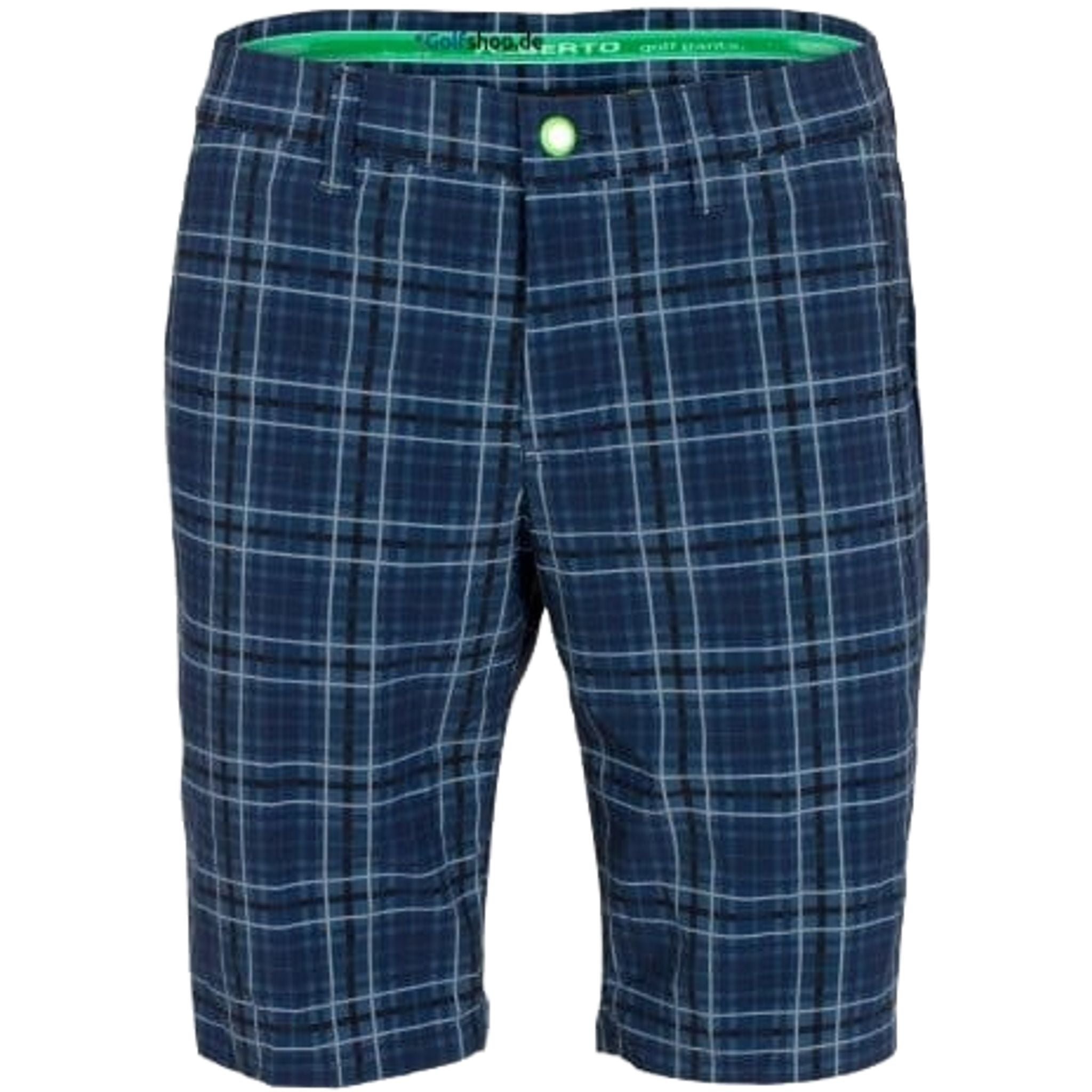 Pantaloncini da golf da uomo Alberto EARNIE Revolutional Check WR