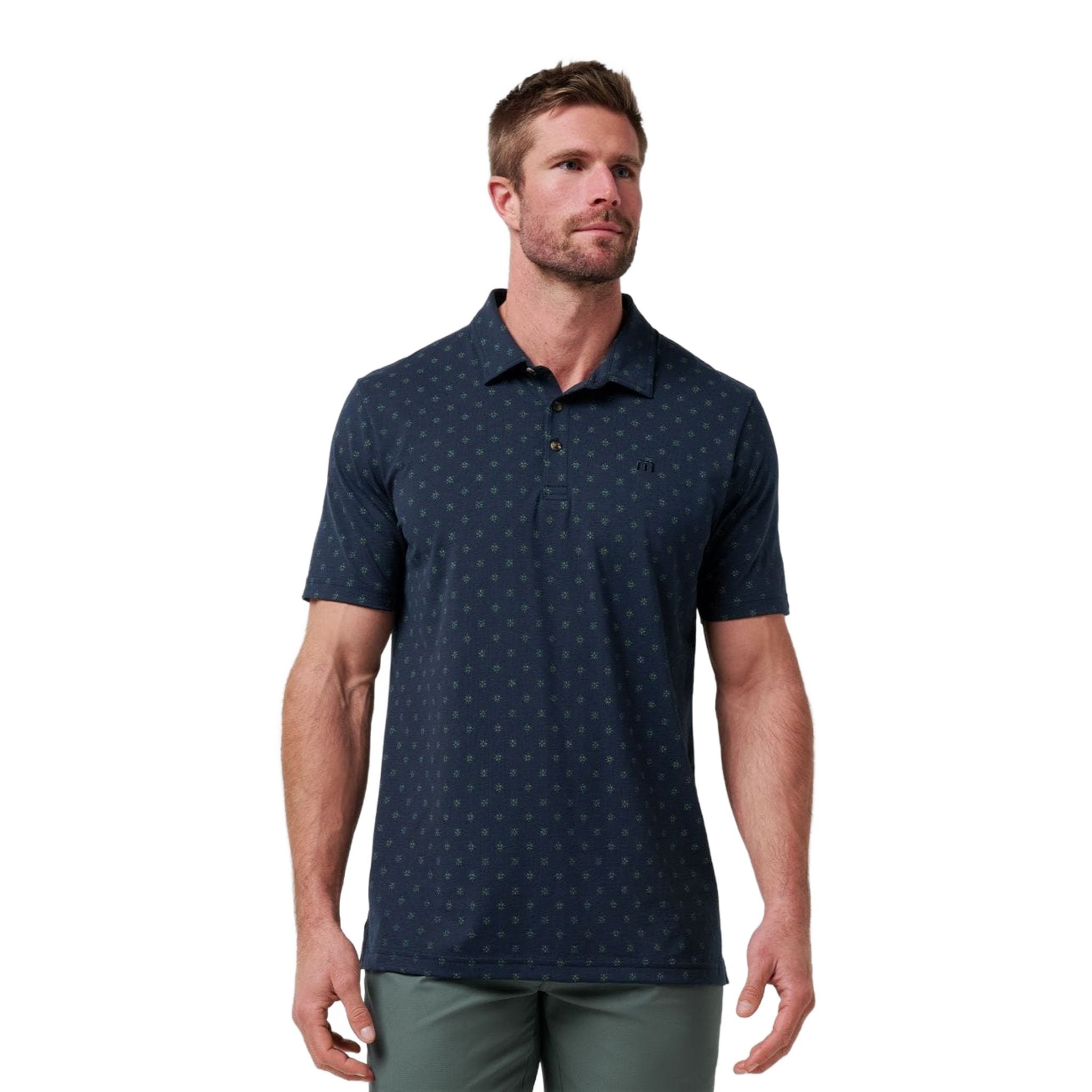 Polo da uomo Travis Mathew Line Of Play