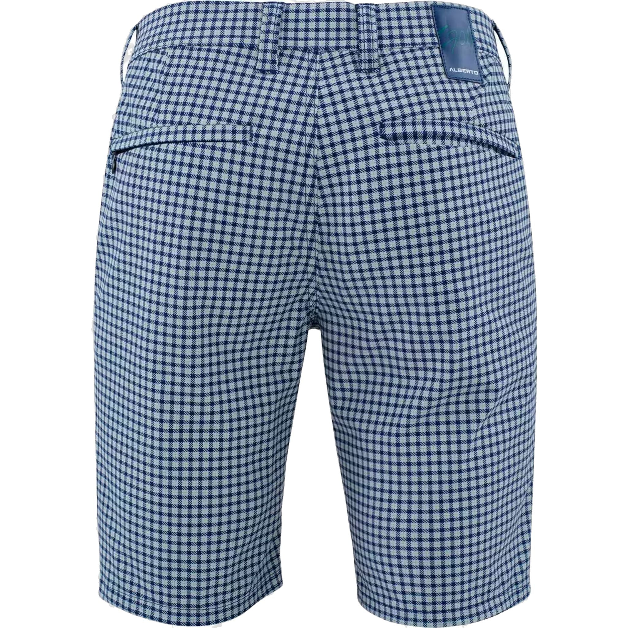 Pantaloncini da golf da uomo Alberto EARNIE Revolutional Check WR
