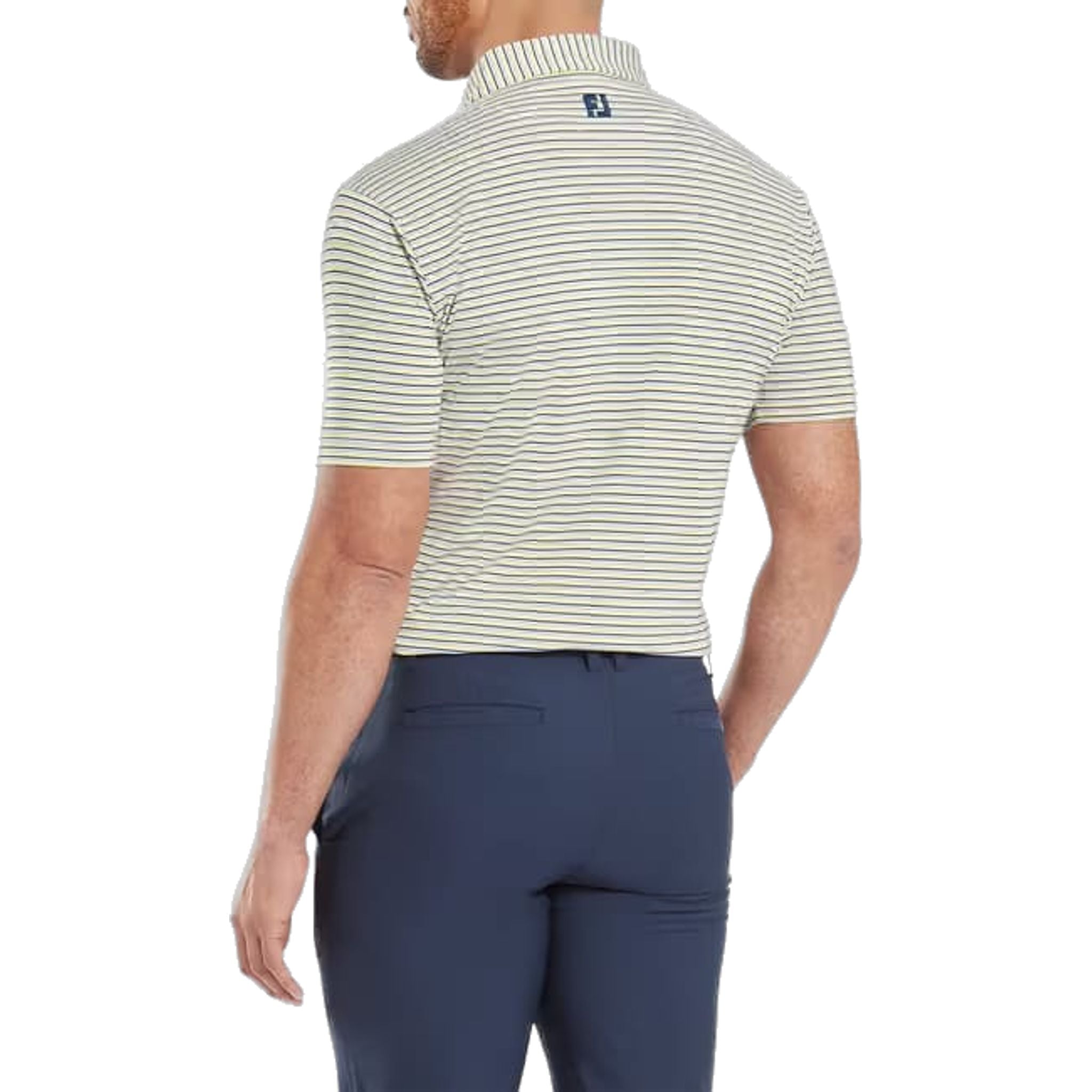 Polo da uomo Footjoy Balance Stripe Lisle