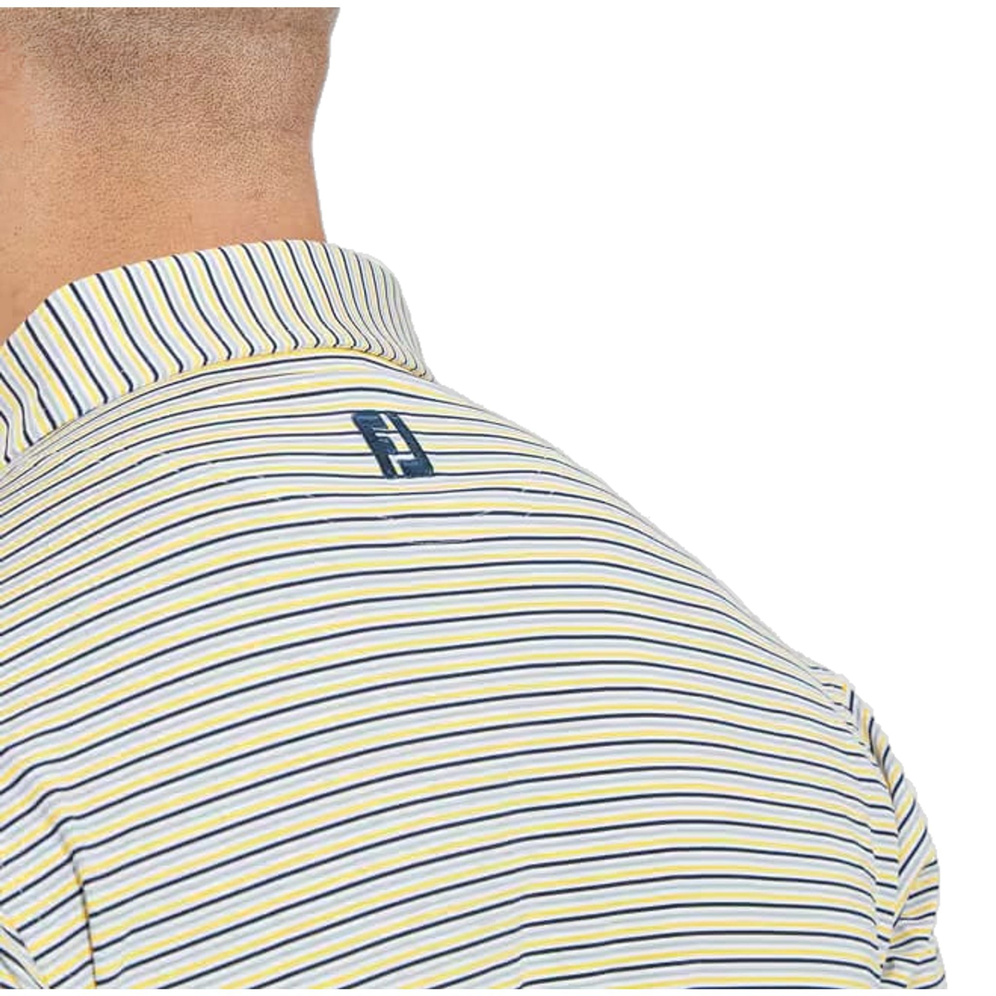 Polo da uomo Footjoy Balance Stripe Lisle