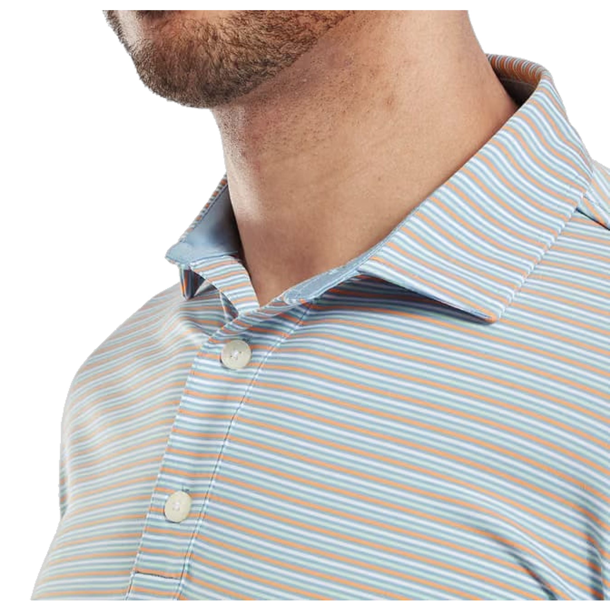 Polo da uomo Footjoy Balance Stripe Lisle