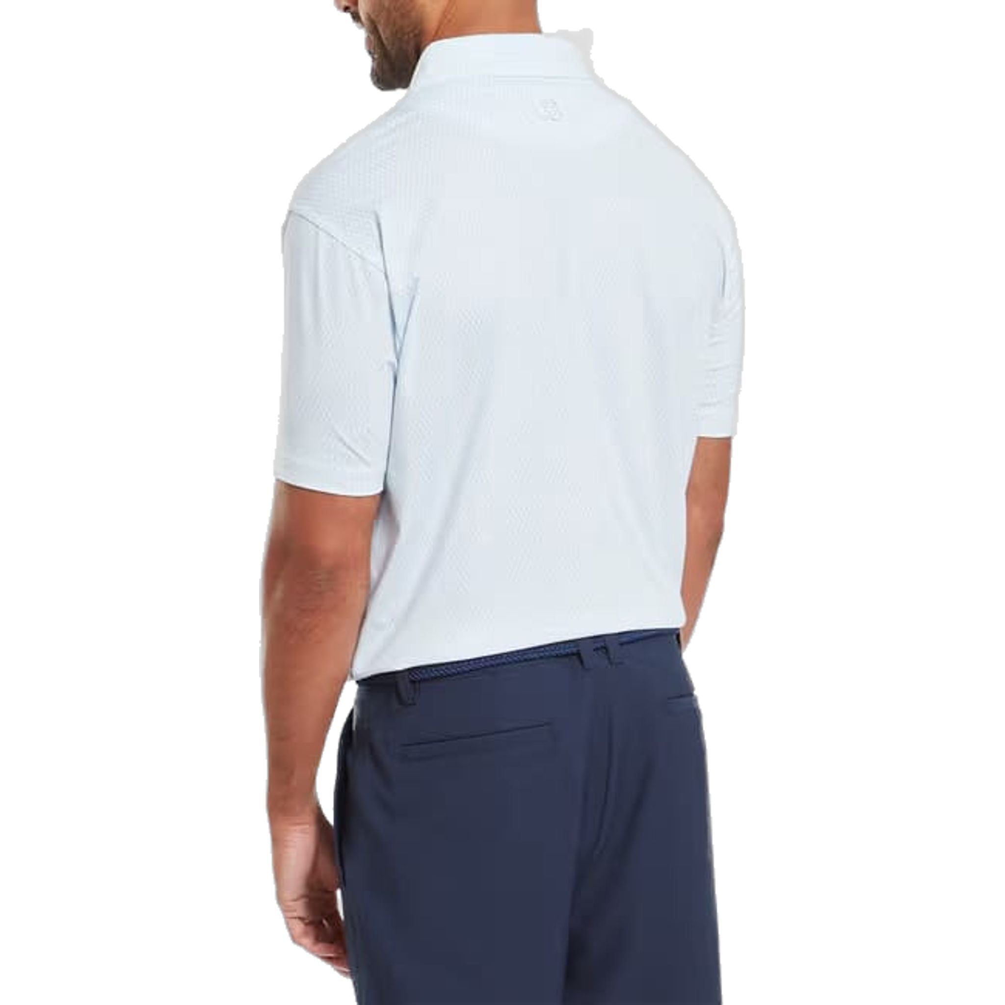 Polo da uomo Footjoy Irongate Print Lisle
