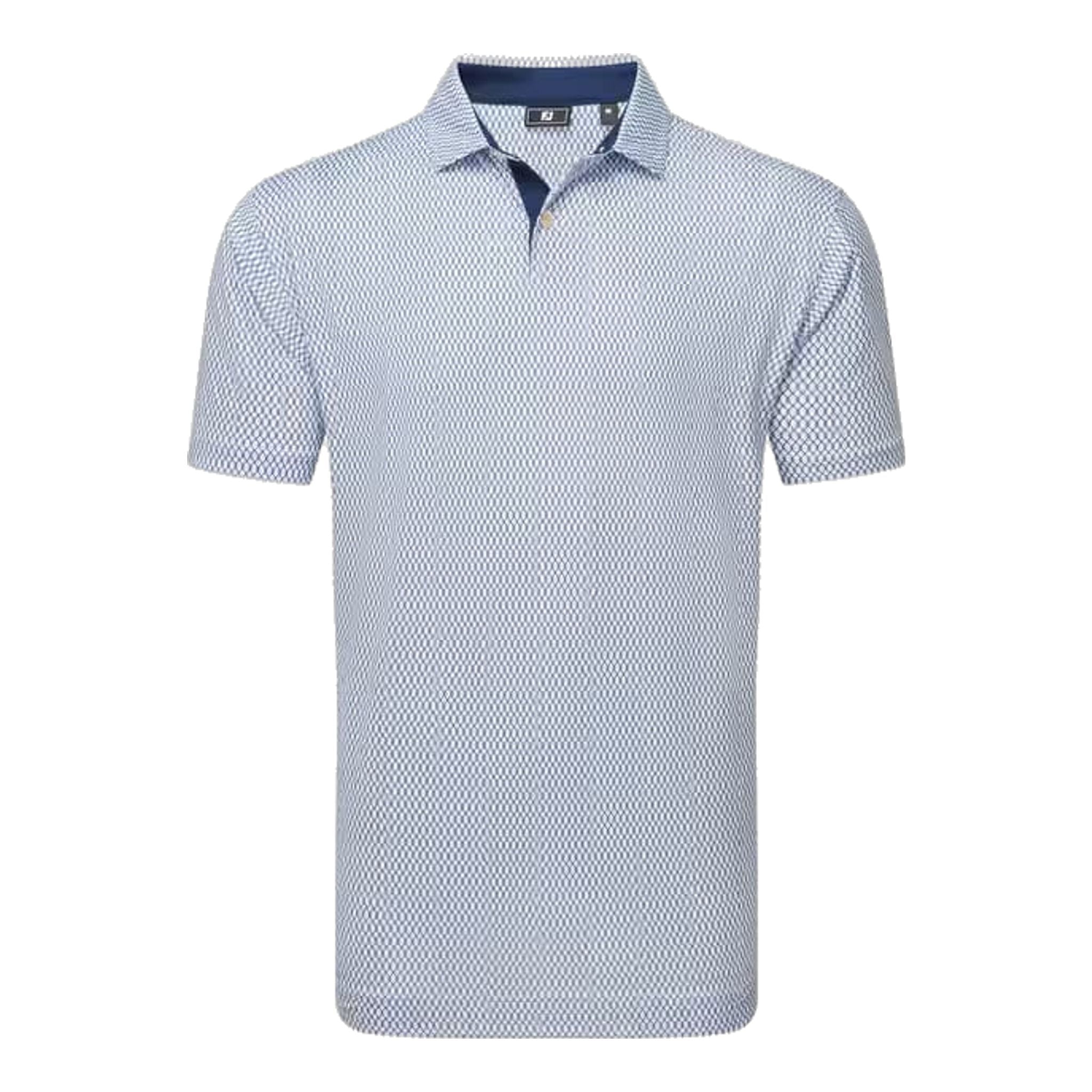 Polo da uomo Footjoy Irongate Print Lisle