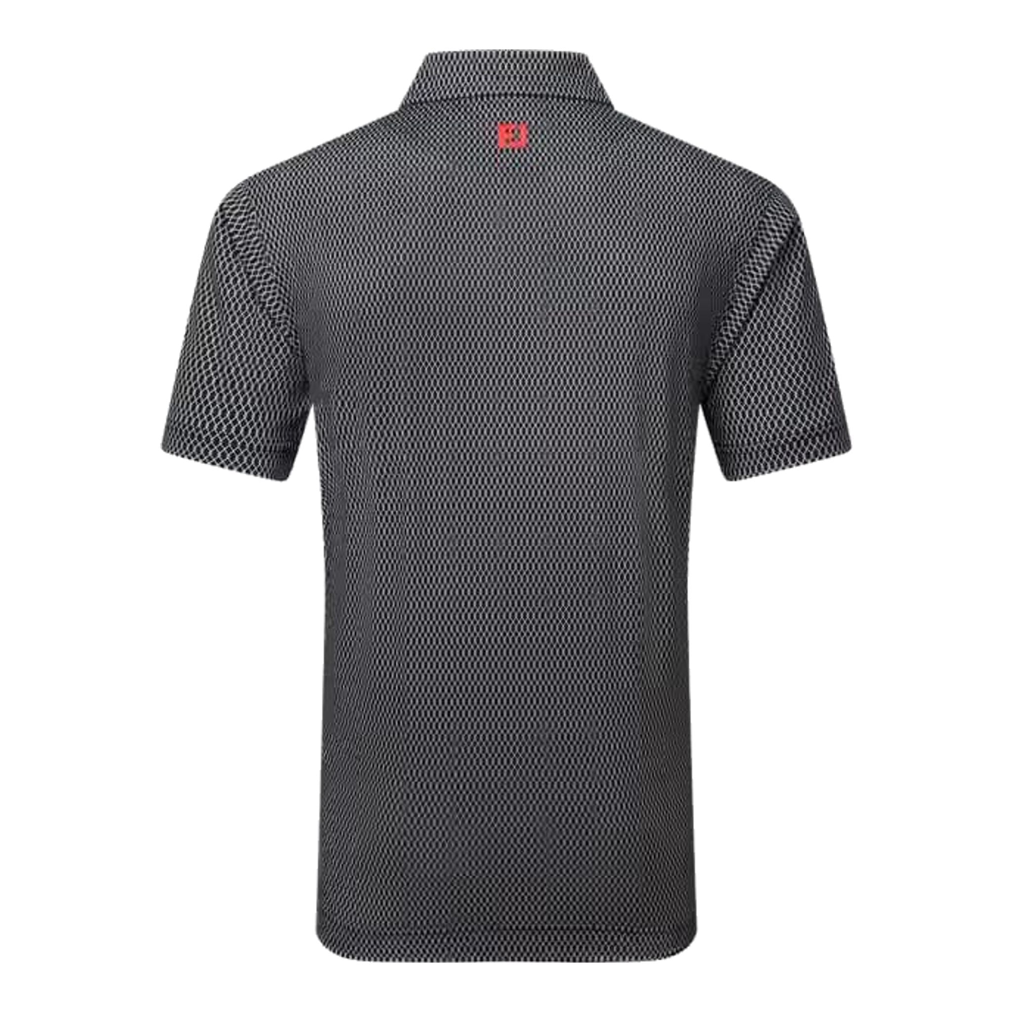 Polo da uomo Footjoy Irongate Print Lisle