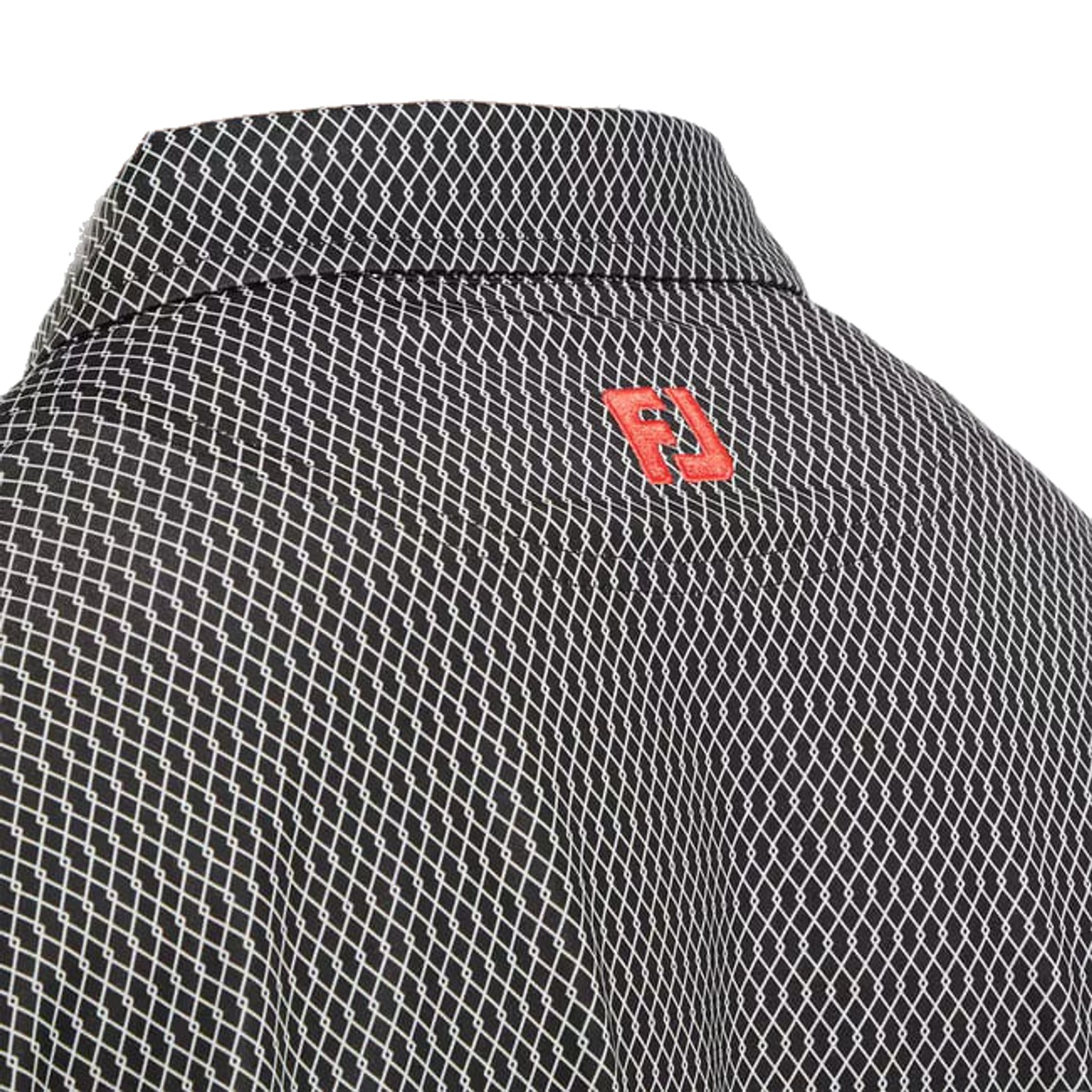 Polo da uomo Footjoy Irongate Print Lisle