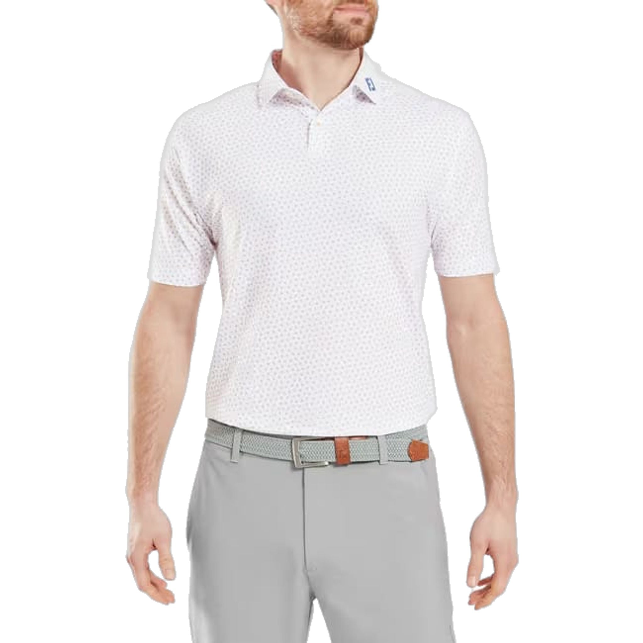 Footjoy Bounce Print Pique Uomo