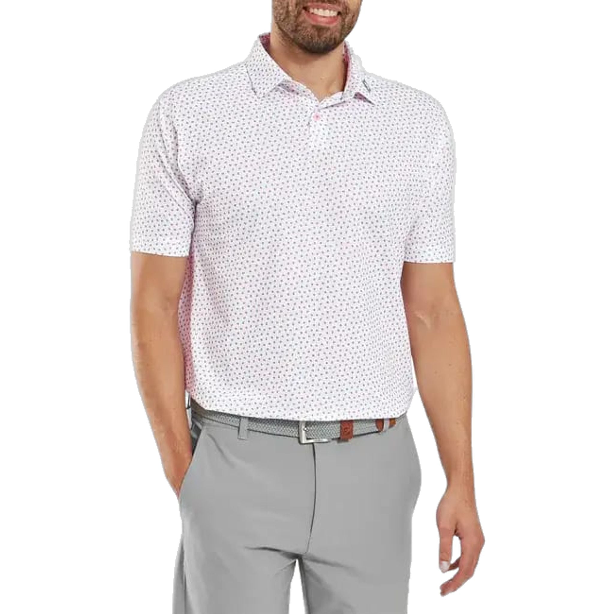 Footjoy Bounce Print Pique Uomo