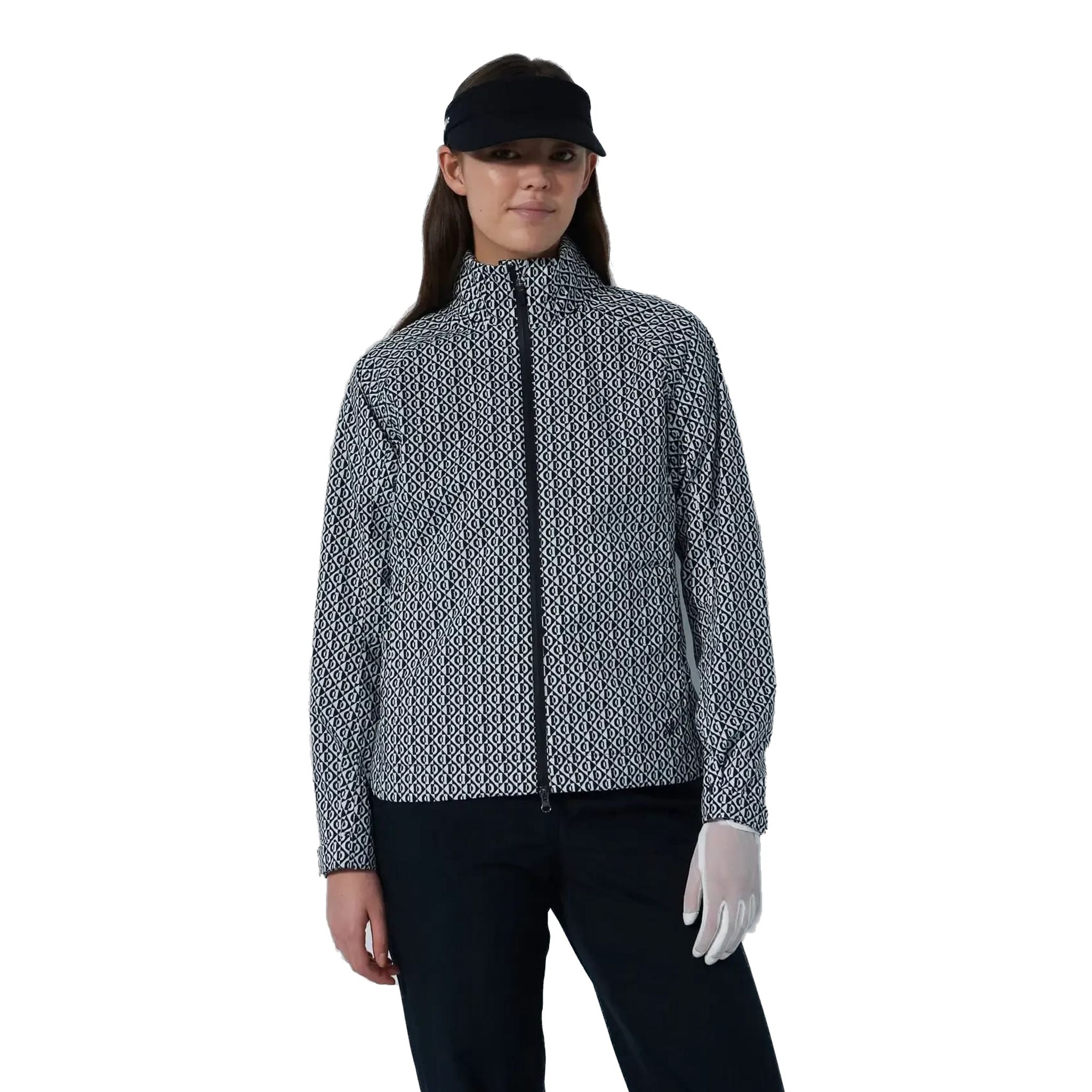 Giacca antipioggia con stampa Flaine Daily Sports da donna