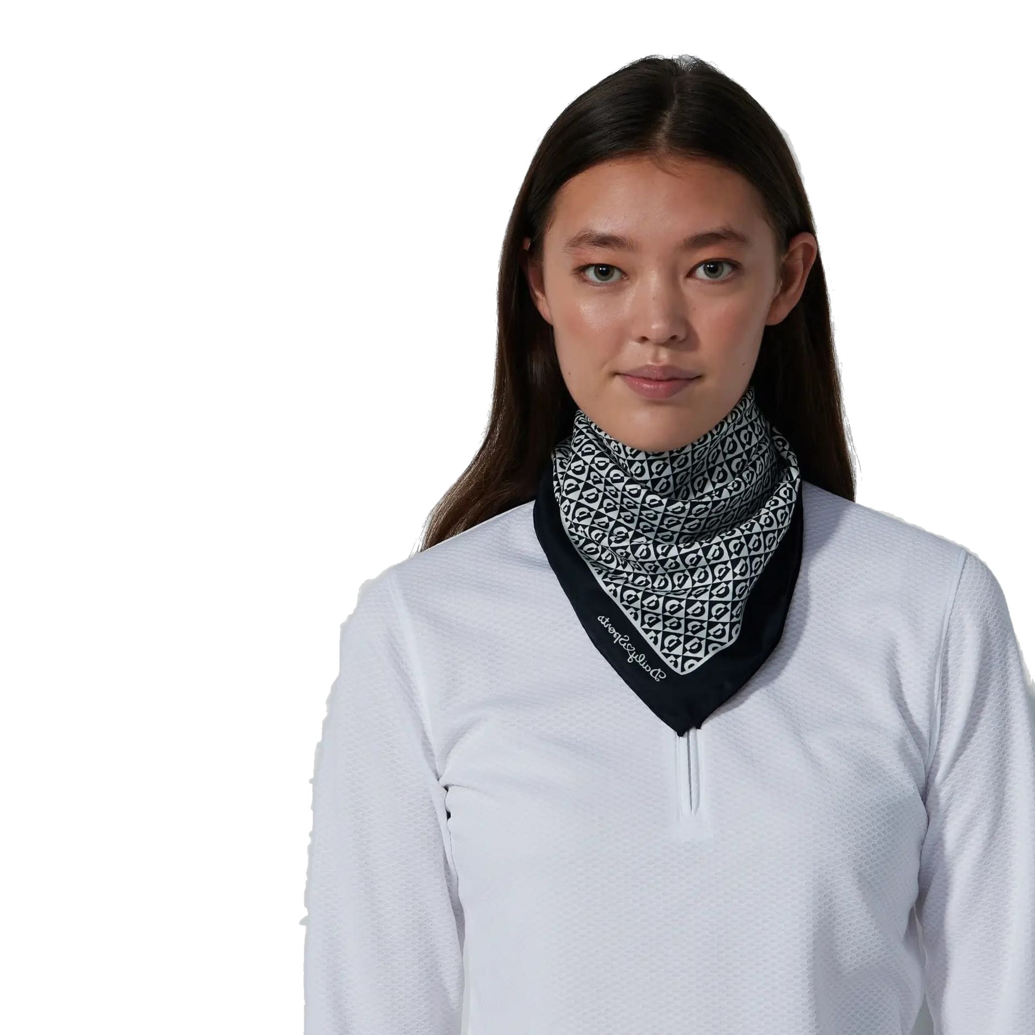 Sciarpa sportiva da donna con stampa quotidiana