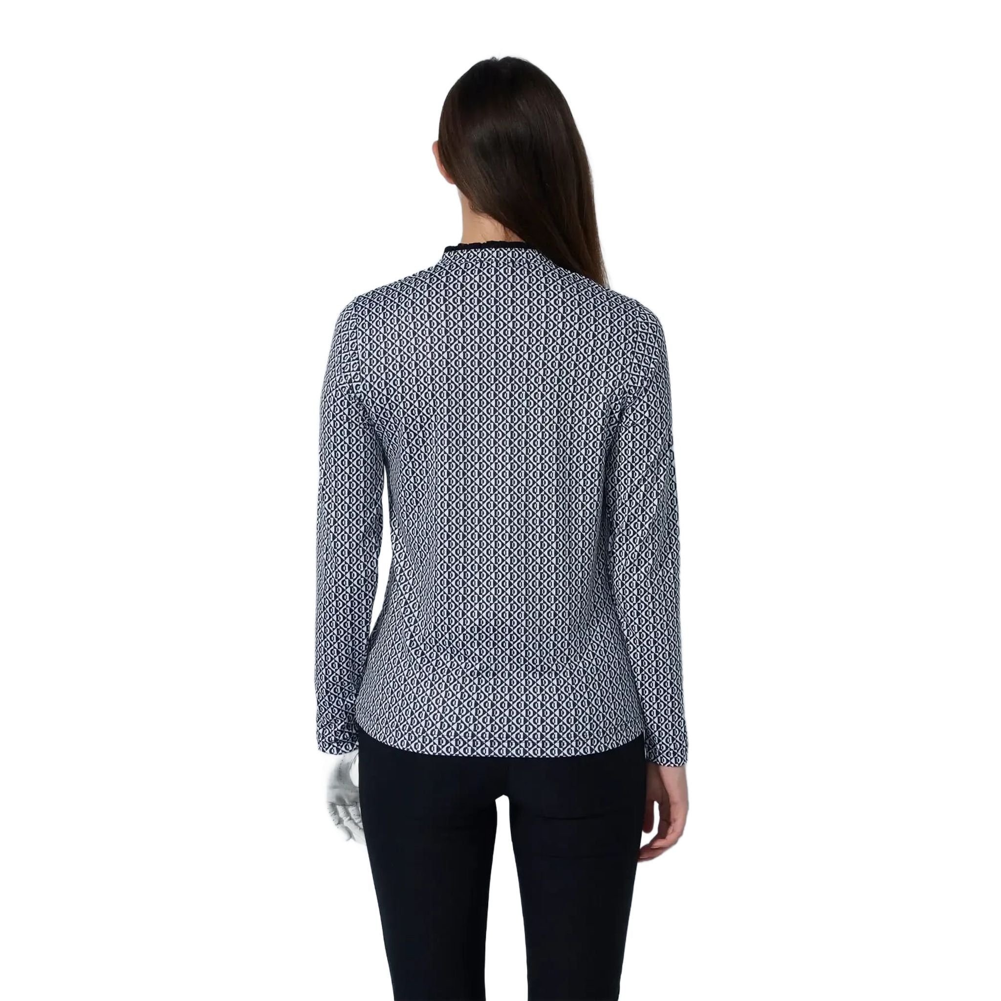 Daily Sports Diamond Ls Half Neck Midlayer da donna