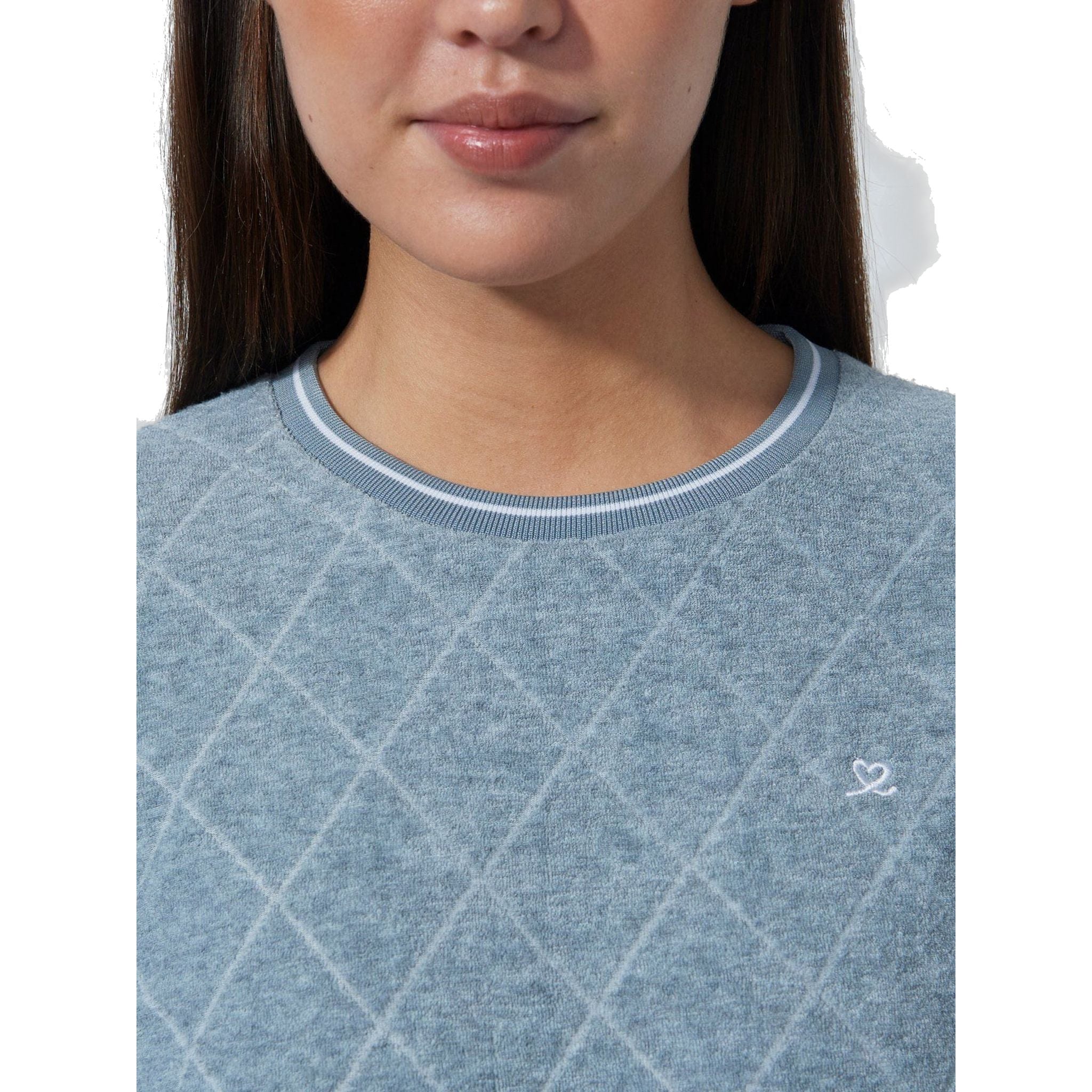 Felpa sportiva quotidiana Terry Touch da donna