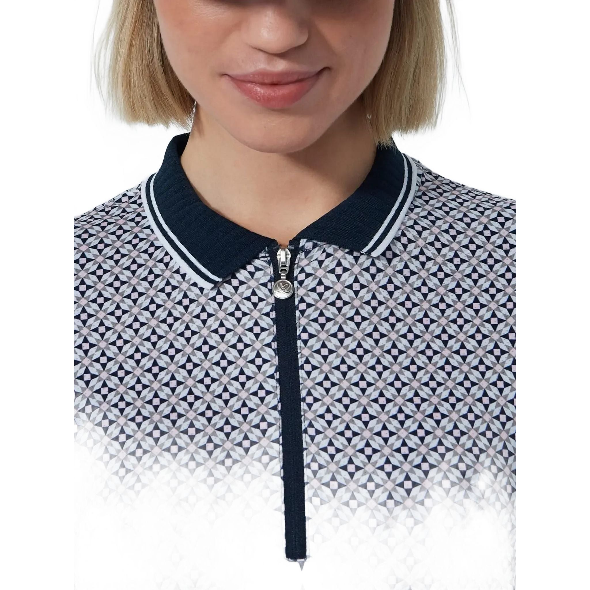 Berretto sportivo a mosaico da donna, modello S