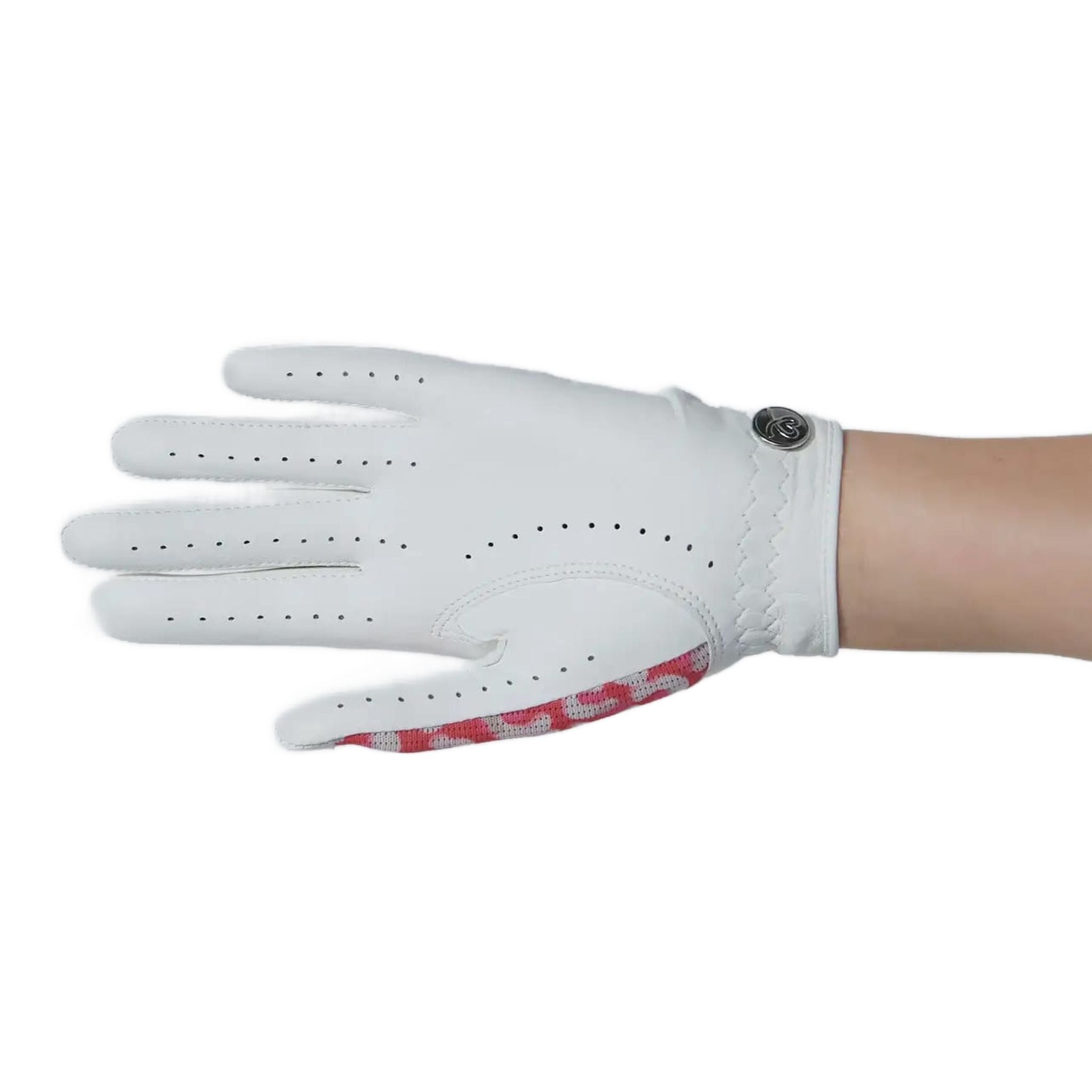 Guanti da sole con stampa sportiva quotidiana da donna