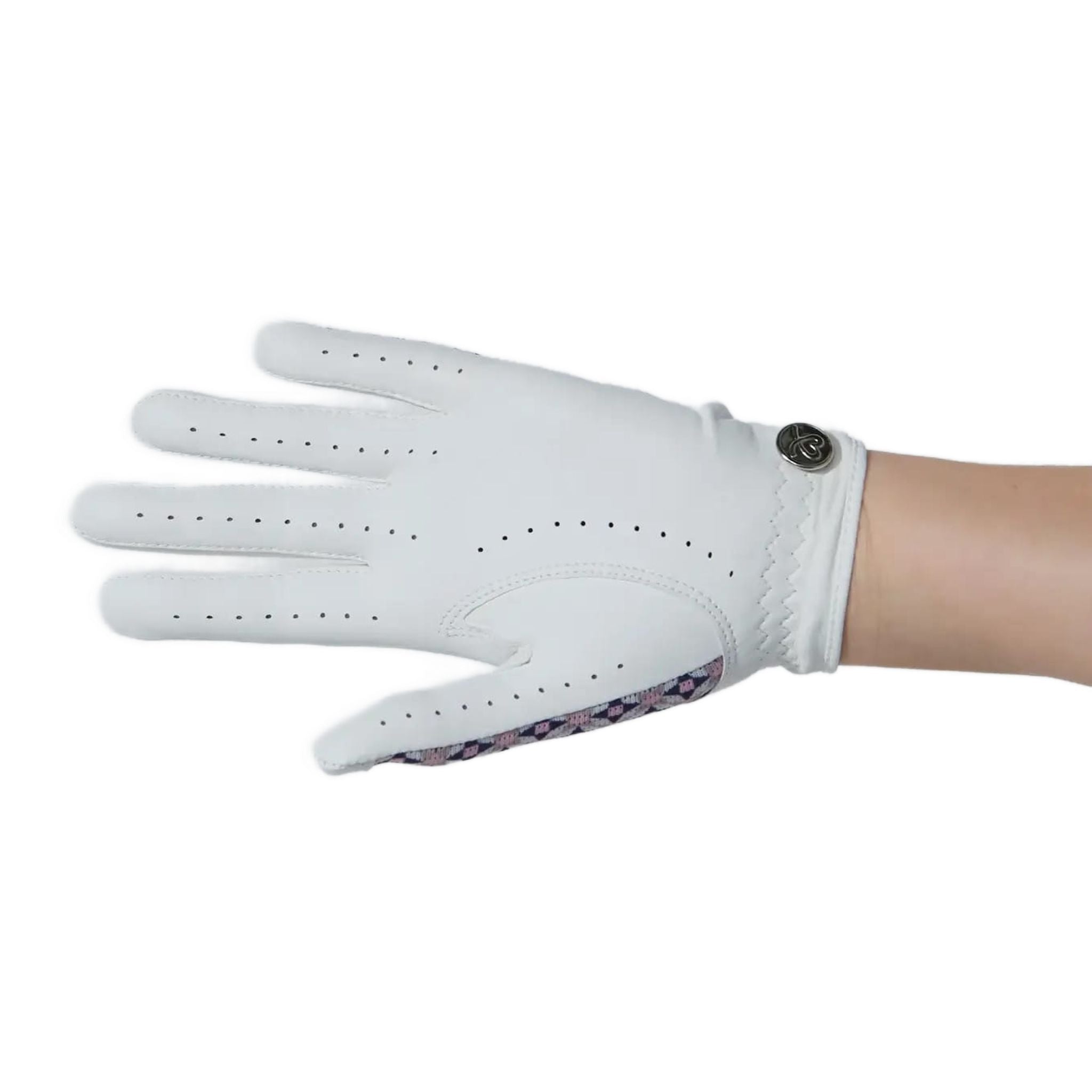 Guanti da sole con stampa sportiva quotidiana da donna