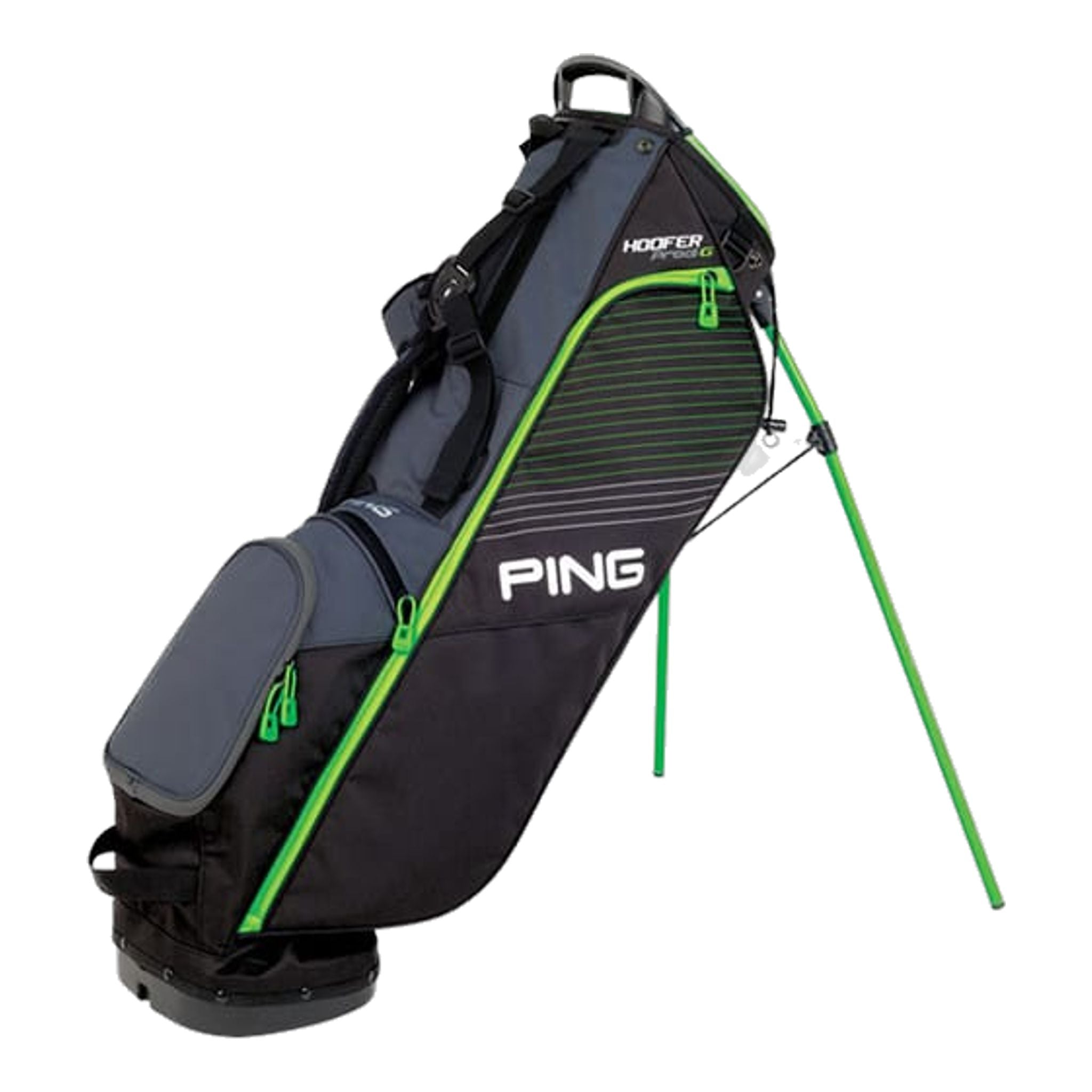 Ping Prodi G Standbag Large Carbone/Nero/Verde